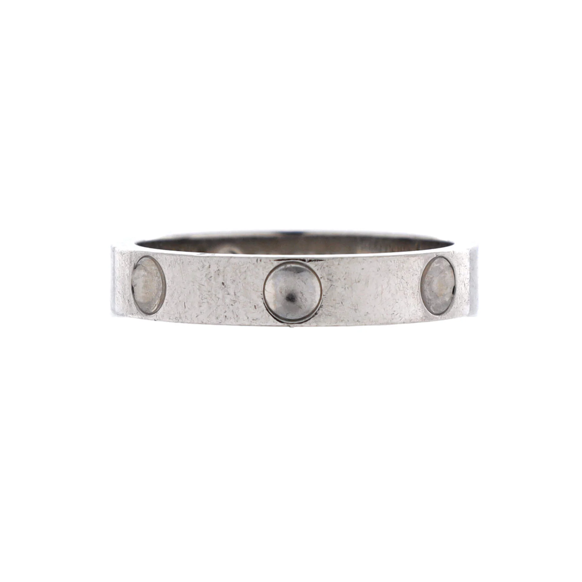 Petite Berg Ring Platinum with Diamond