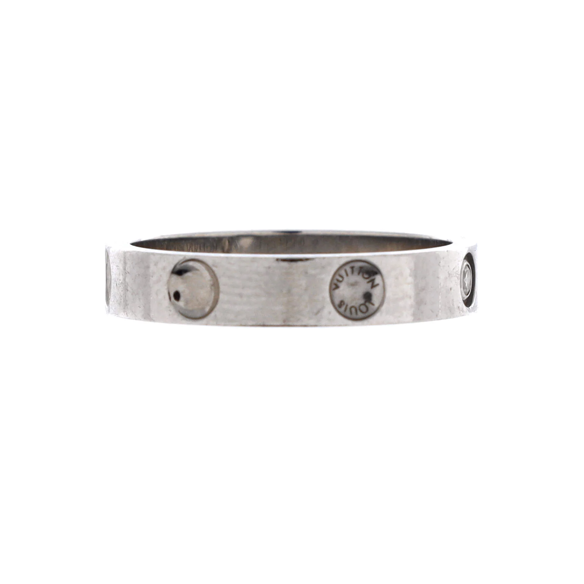 Petite Berg Ring Platinum with Diamond - Image 2