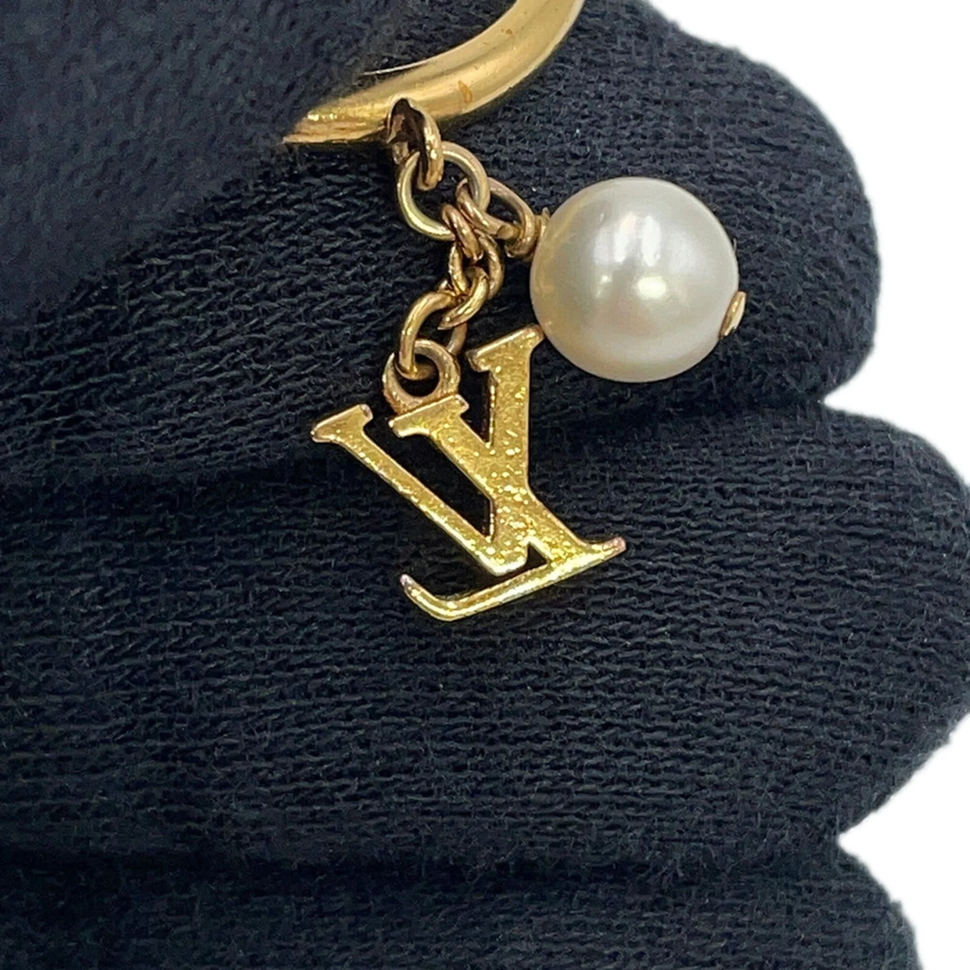 Ring Gold and Artificial Pearl - Image 7