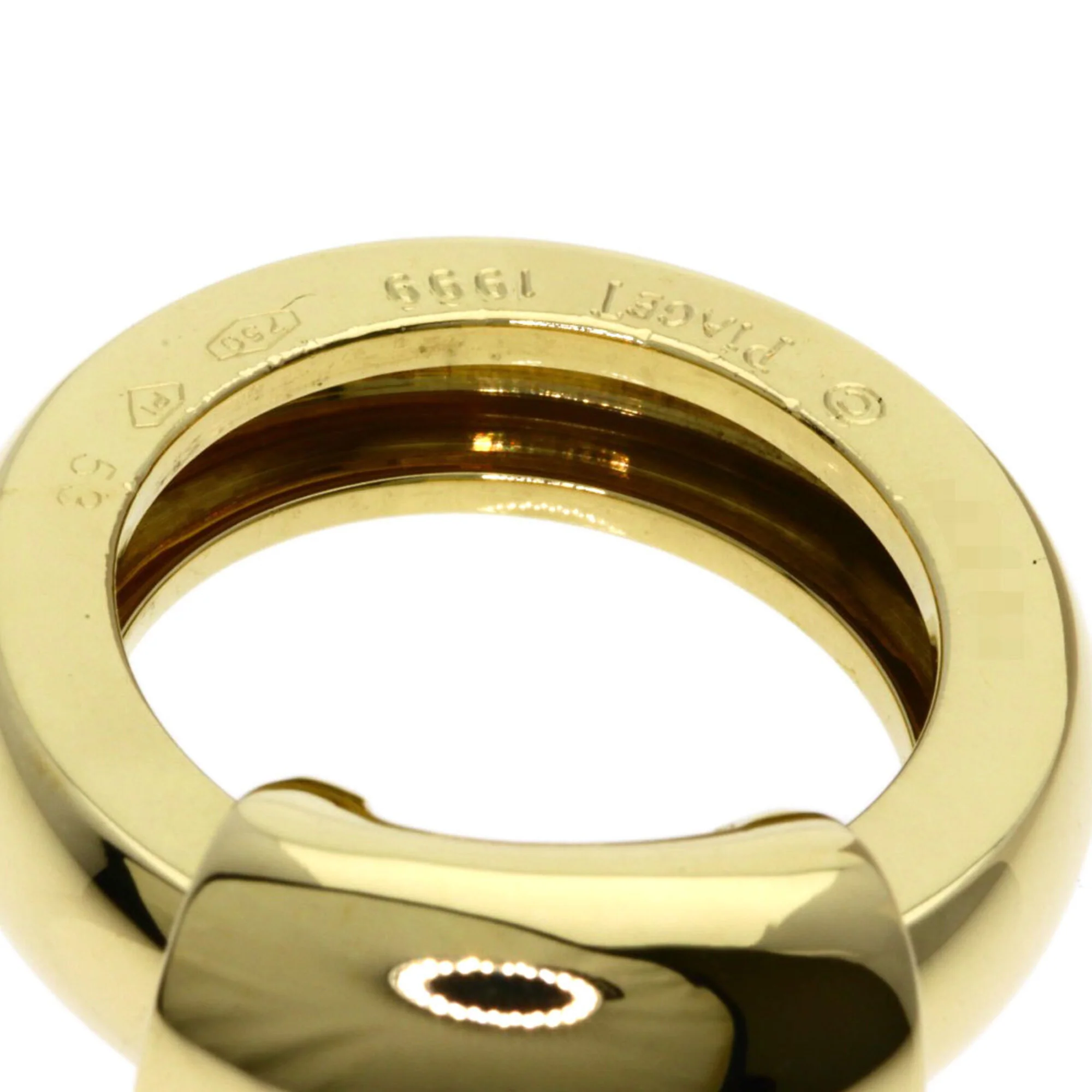 Ring 18K Yellow Gold and Diamond - Image 8