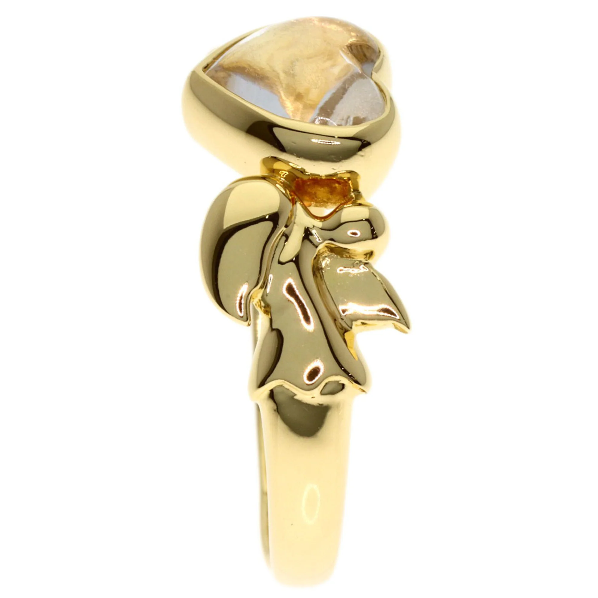 Heart Ring 18K Yellow Gold - Image 3