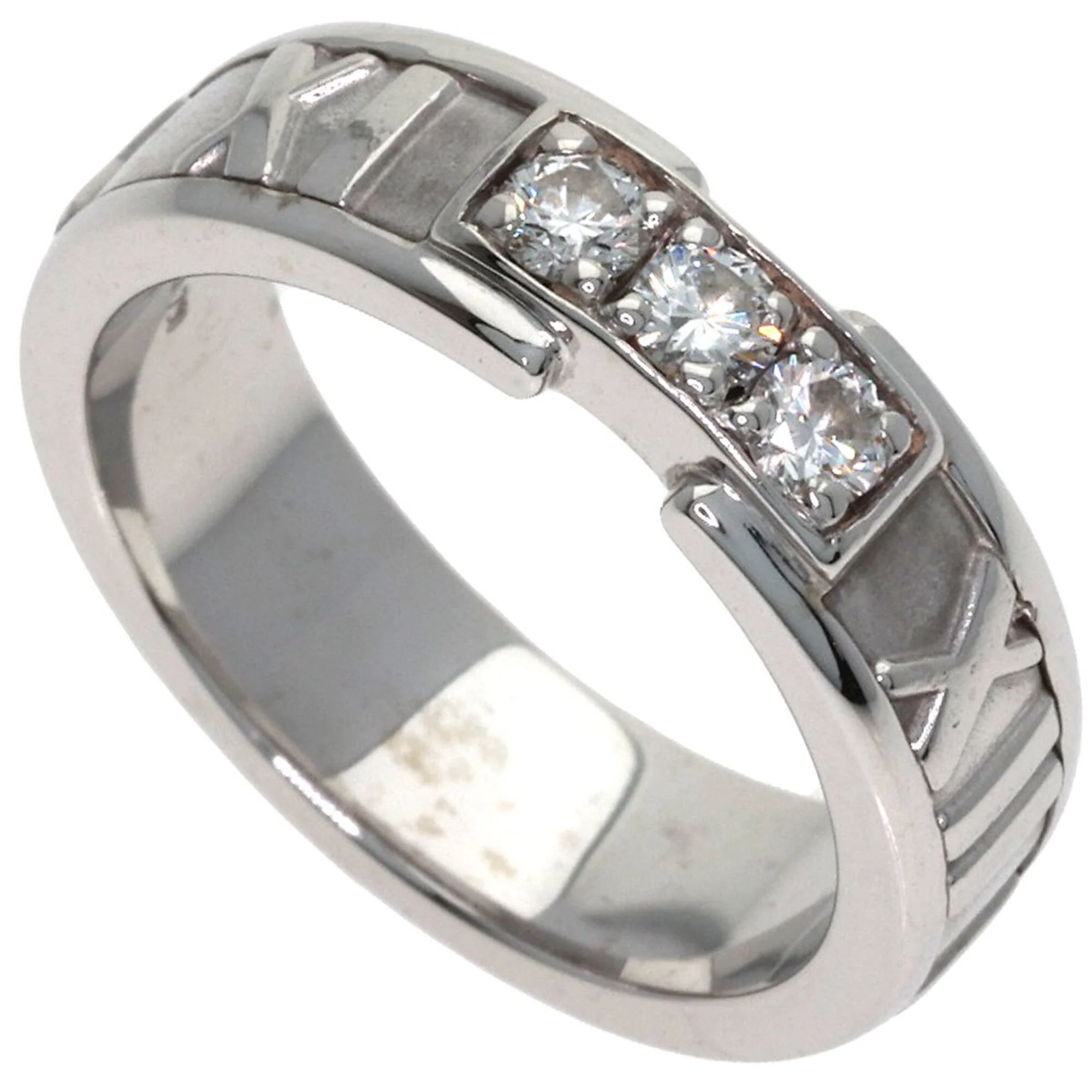 Atlas Ring 18K White Gold