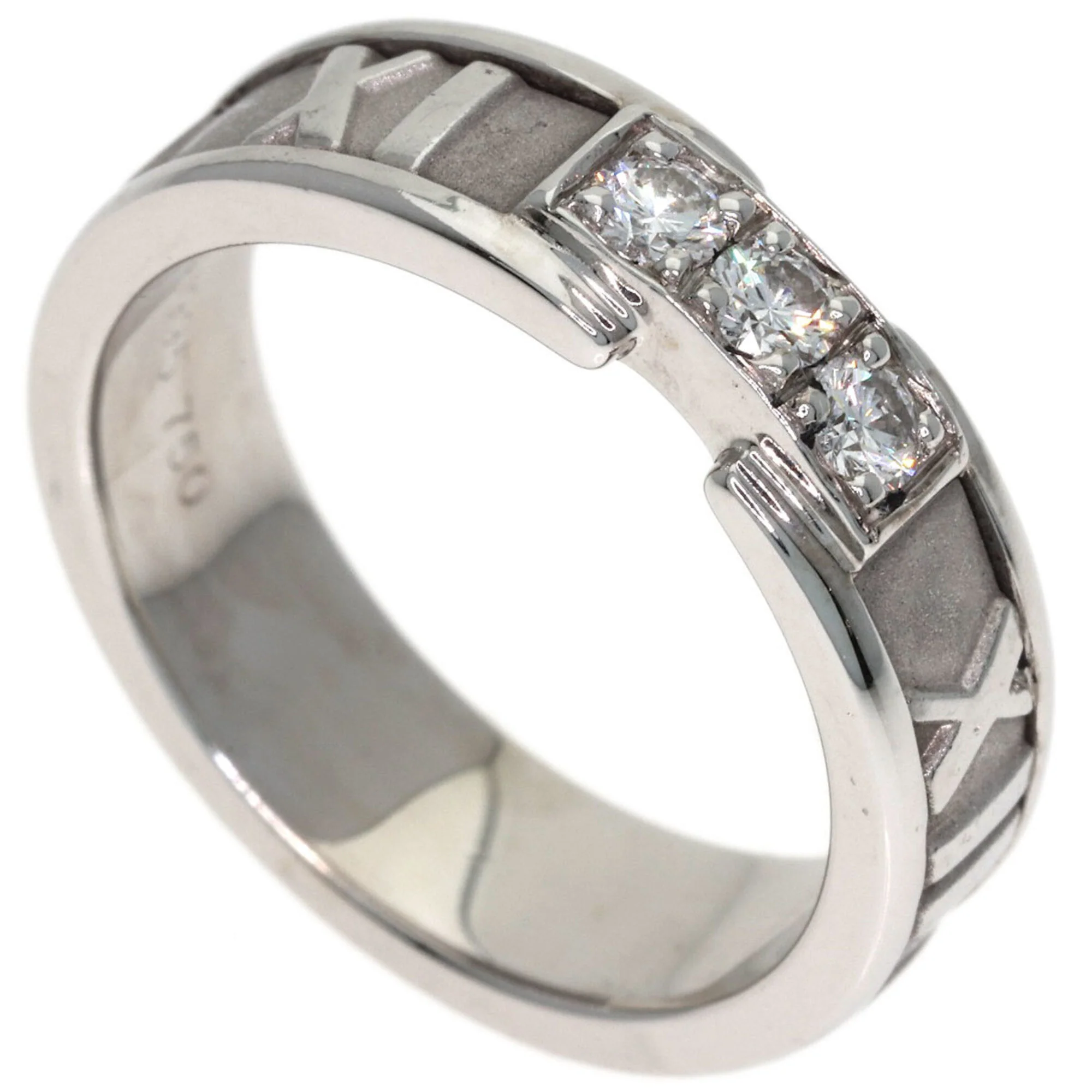 Atlas Ring 18K White Gold