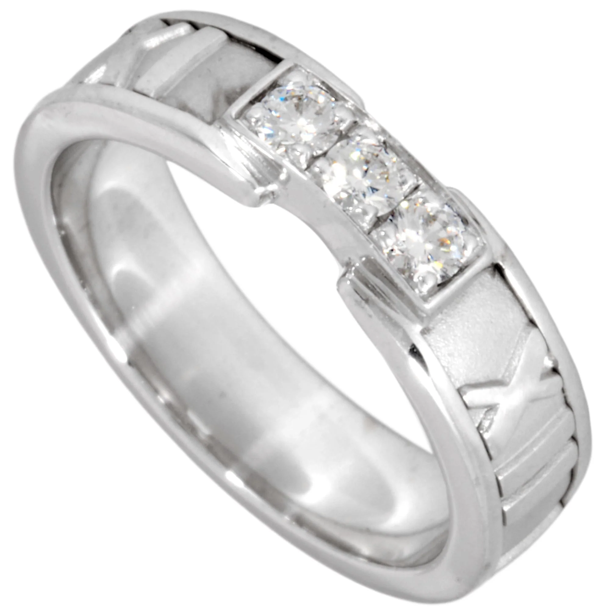 Atlas Ring 18K White Gold