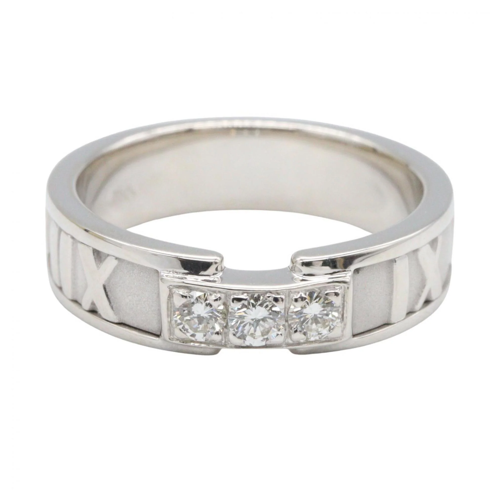 Atlas Ring Sterling Silver with 18K White Gold - Image 2