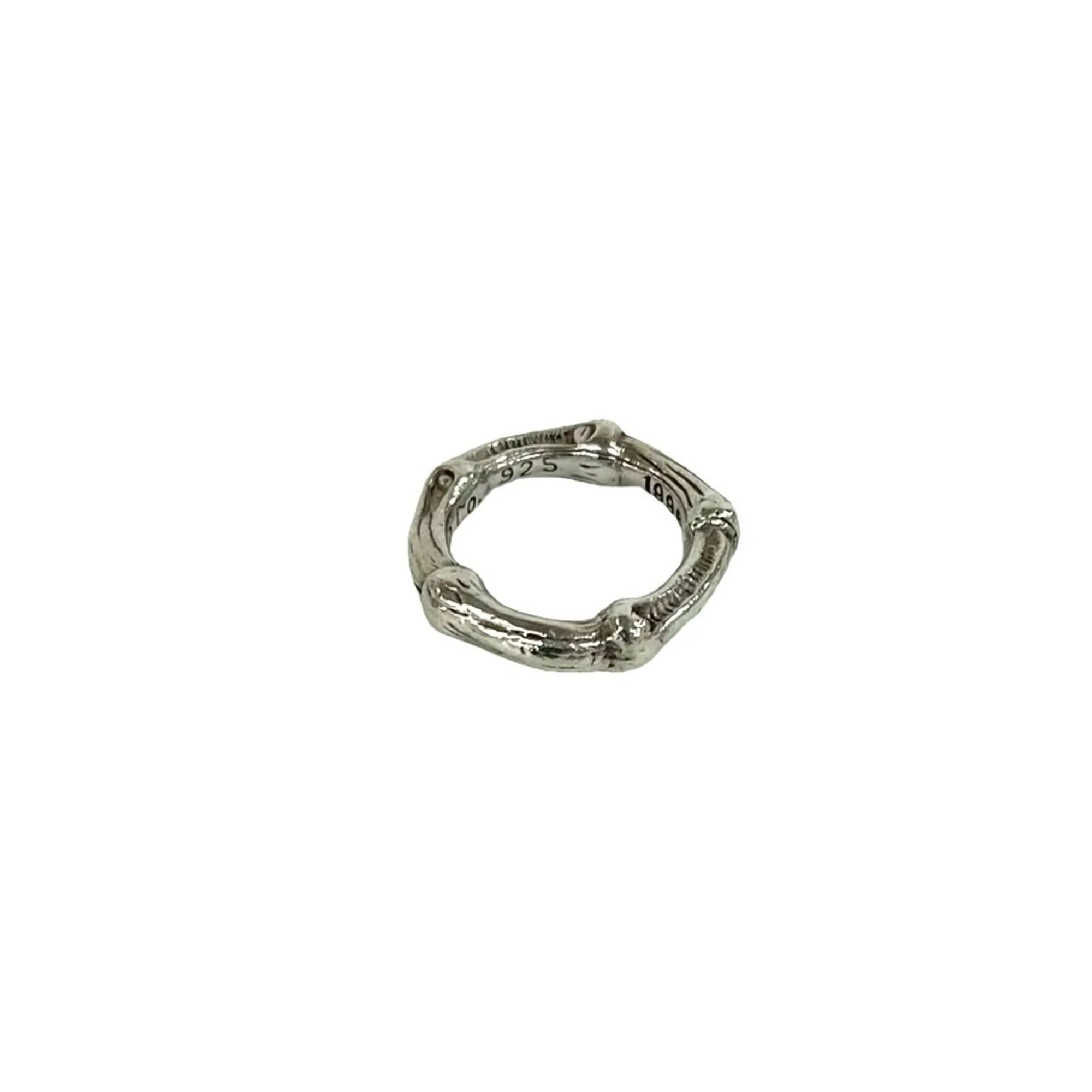 Bamboo Ring Sterling Silver - Image 6