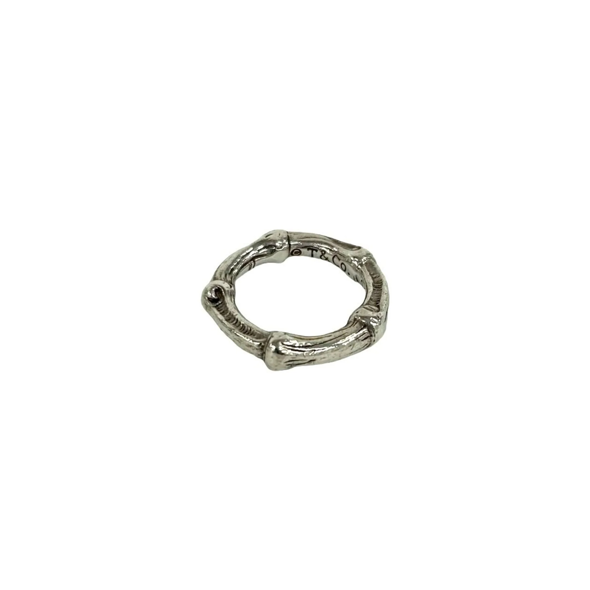 Bamboo Ring Sterling Silver - Image 7
