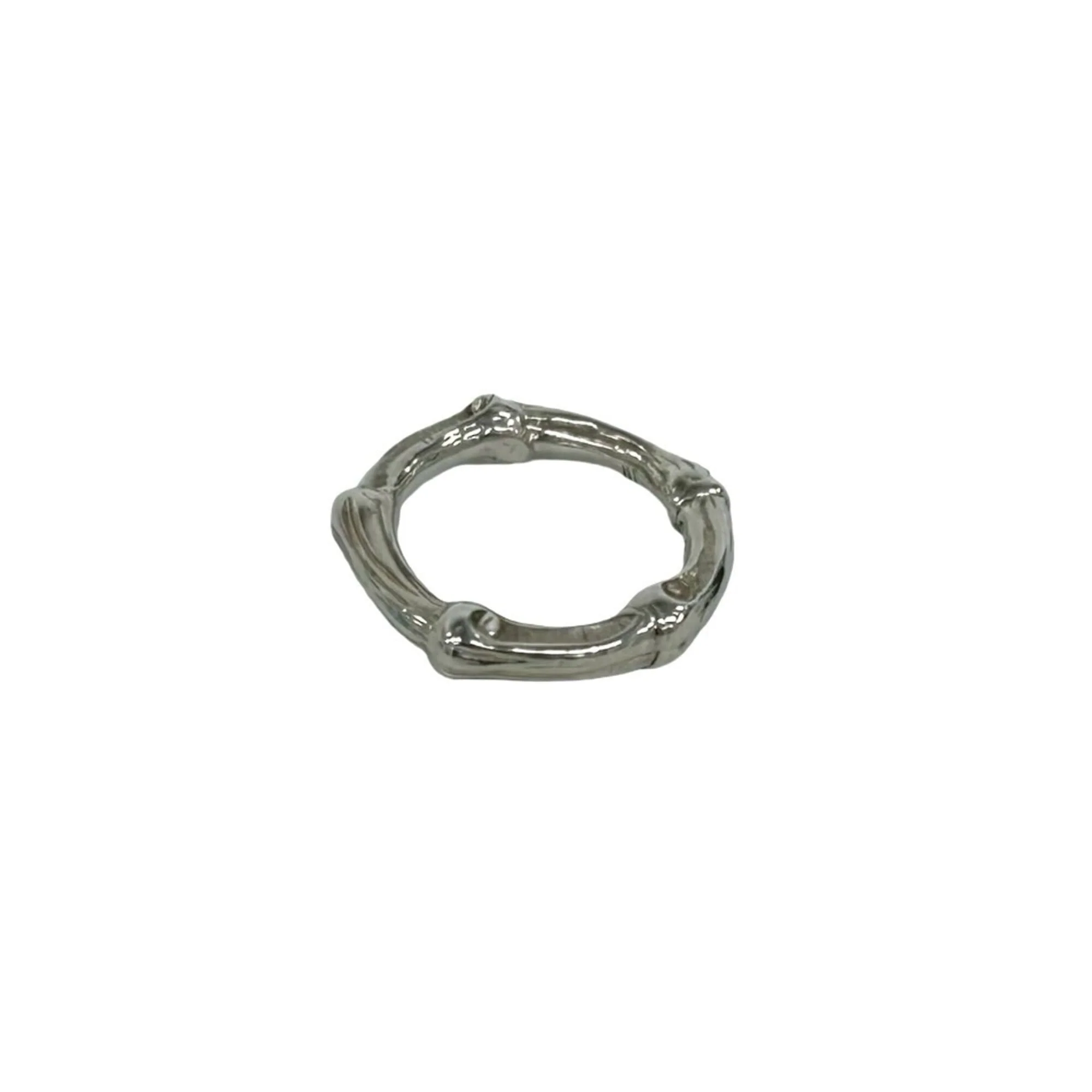 Bamboo Ring Sterling Silver - Image 5