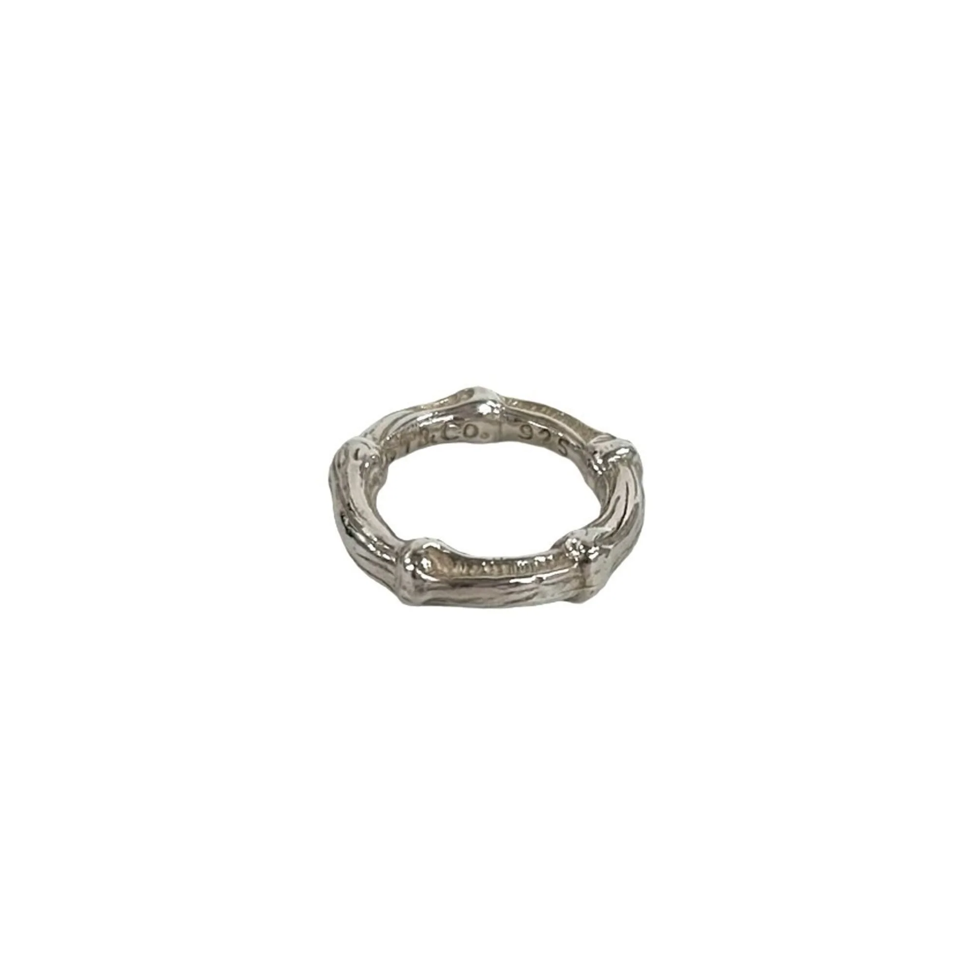 Bamboo Ring Sterling Silver