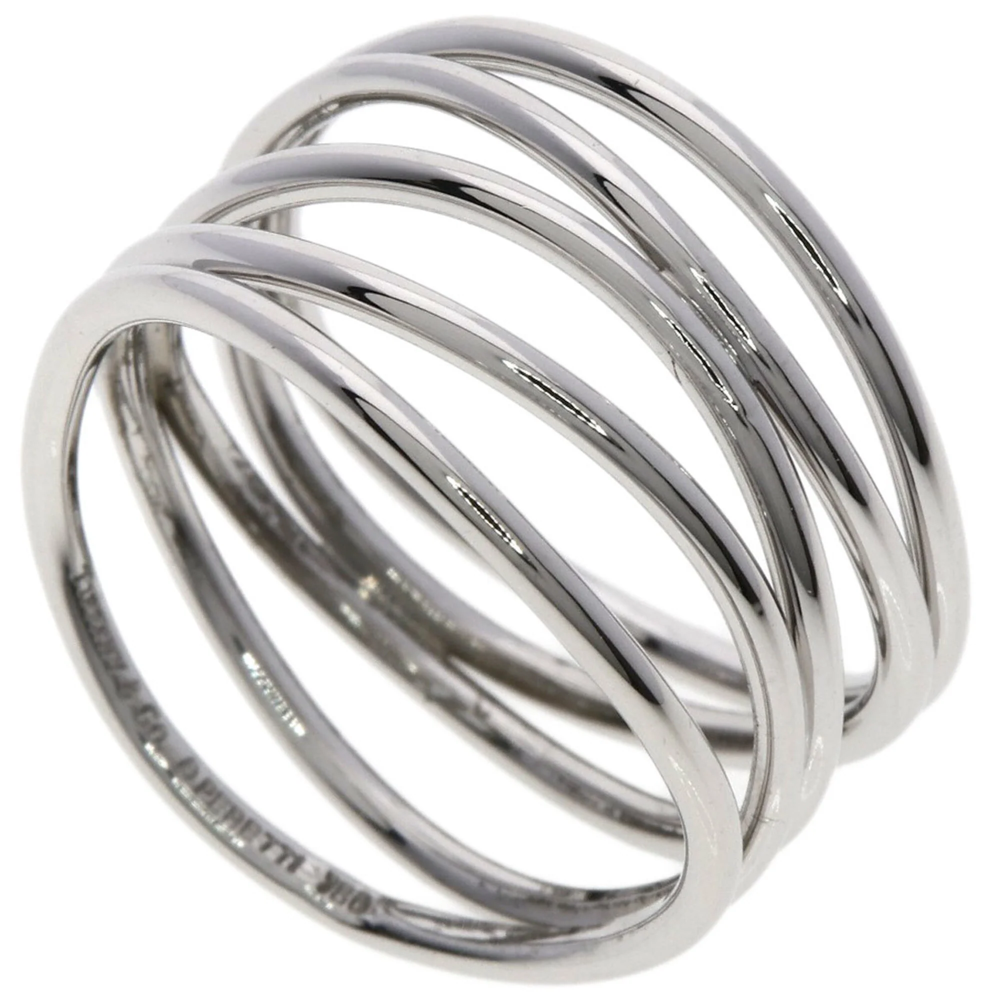 Band Ring 18K White Gold