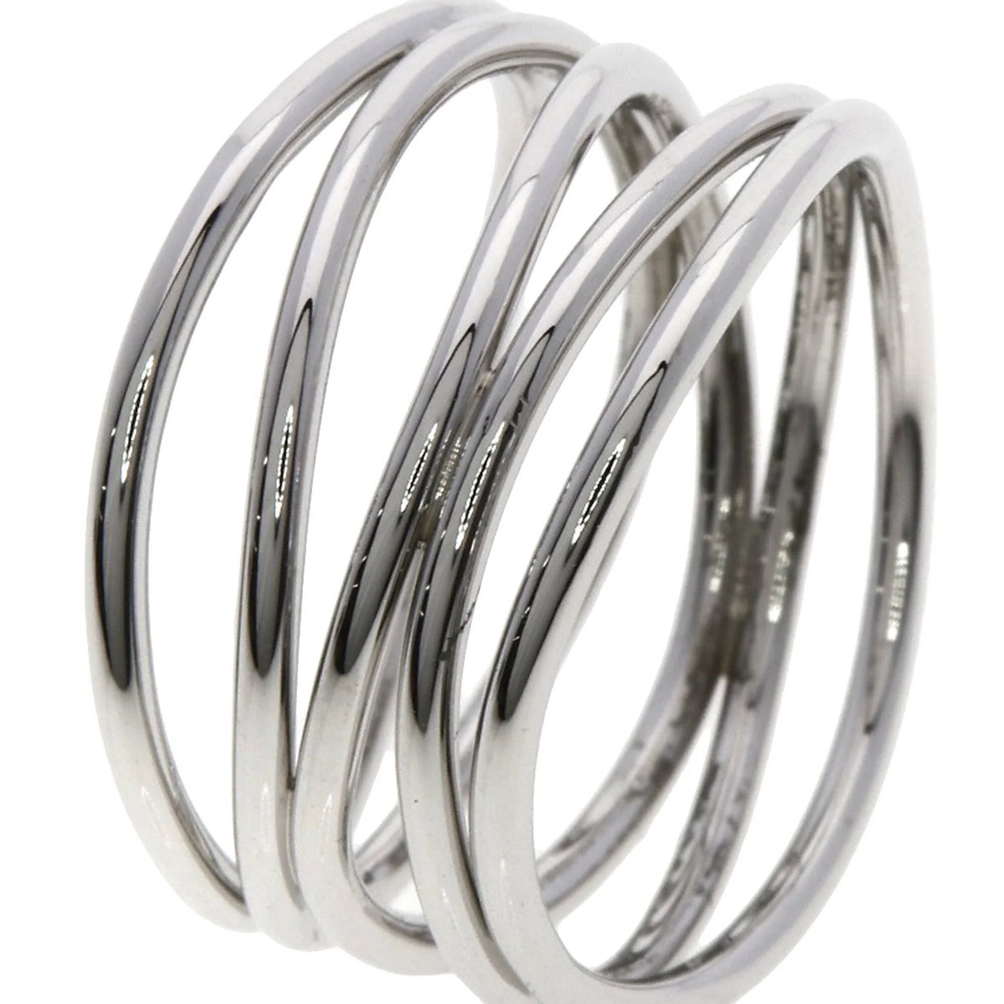 Band Ring 18K White Gold - Image 6