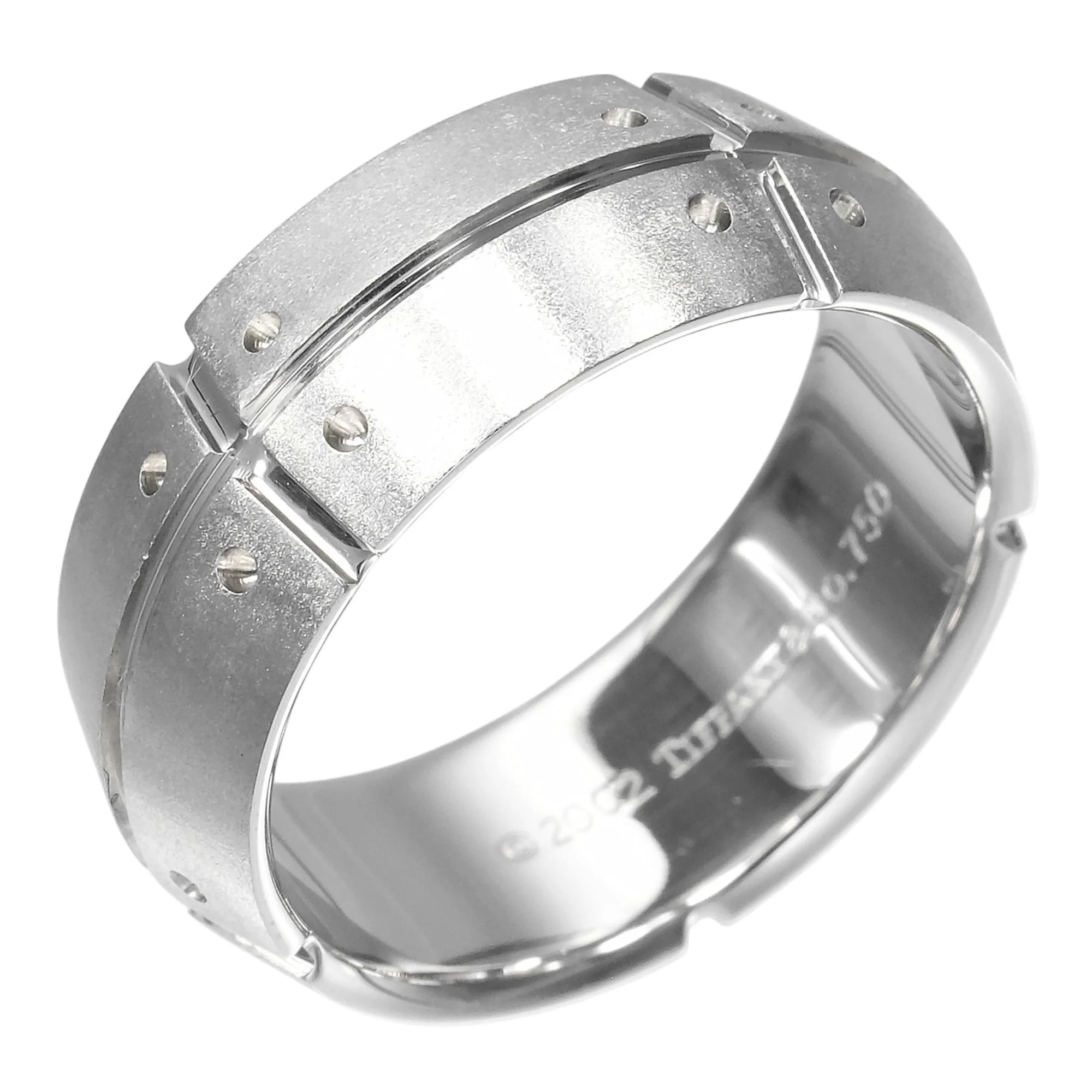 Band Ring 18K White Gold