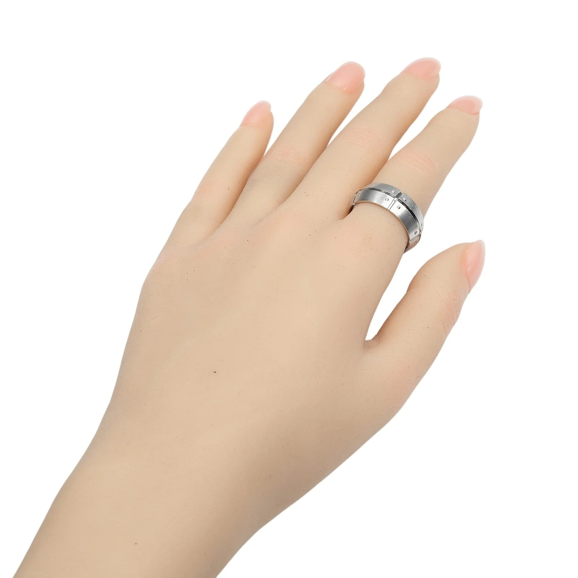 Band Ring 18K White Gold - Image 2