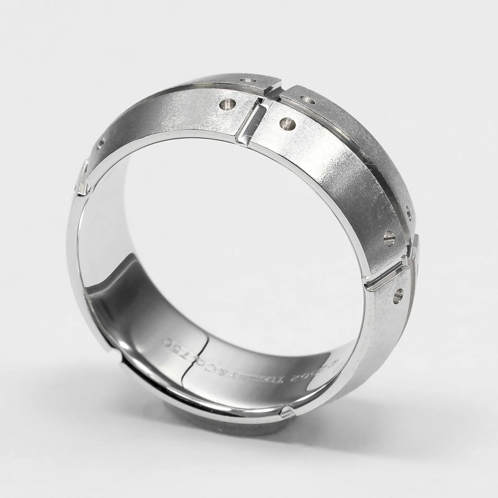 Band Ring 18K White Gold - Image 3