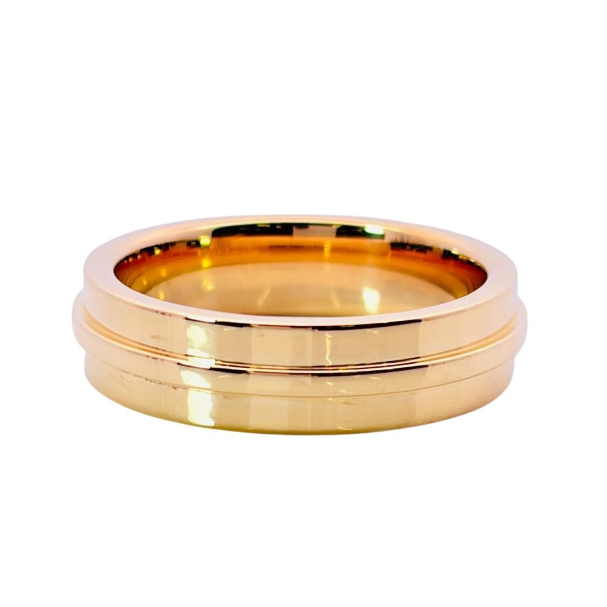 Band Ring 18K Yellow Gold - Image 4
