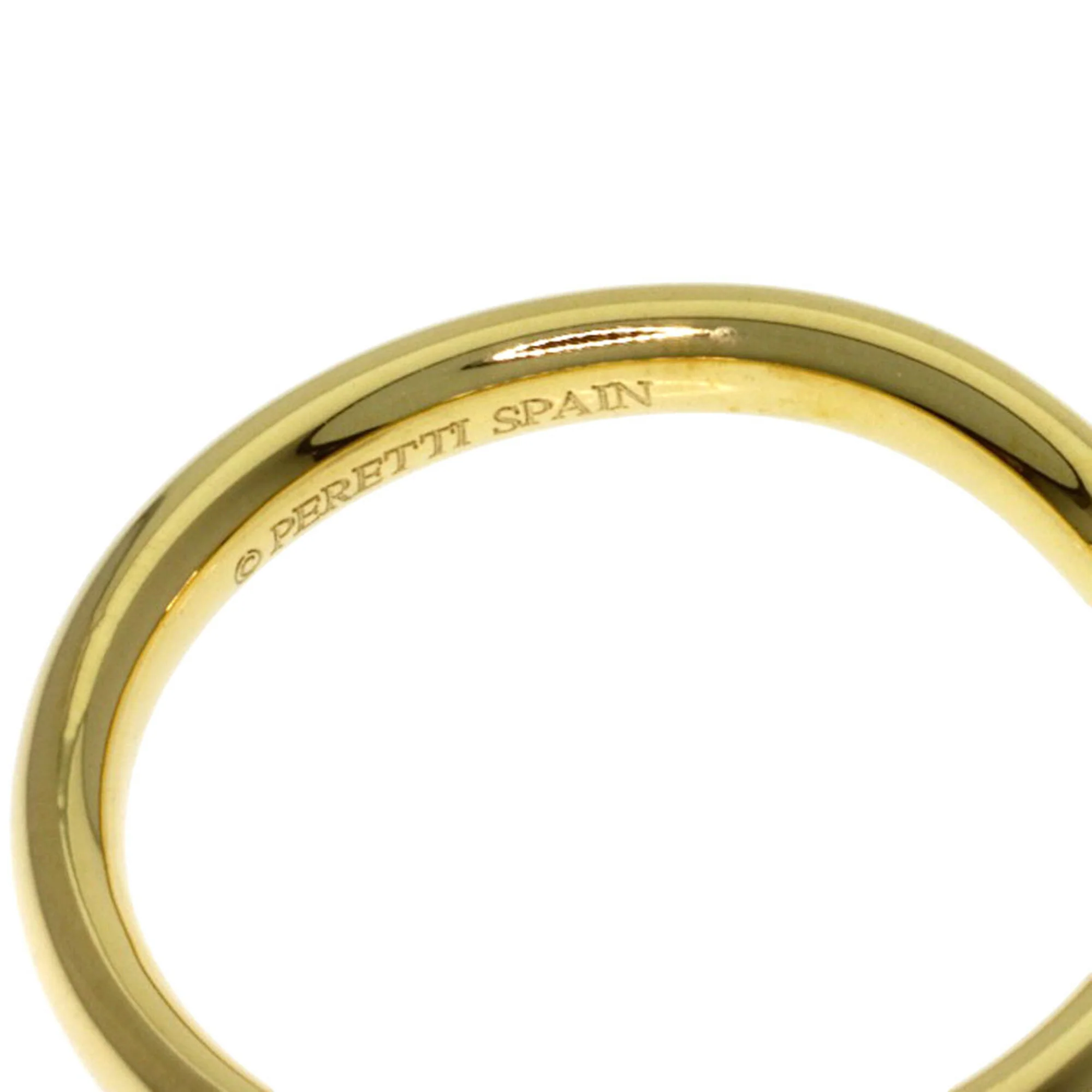 Band Ring 18K Yellow Gold and Diamond - Image 6