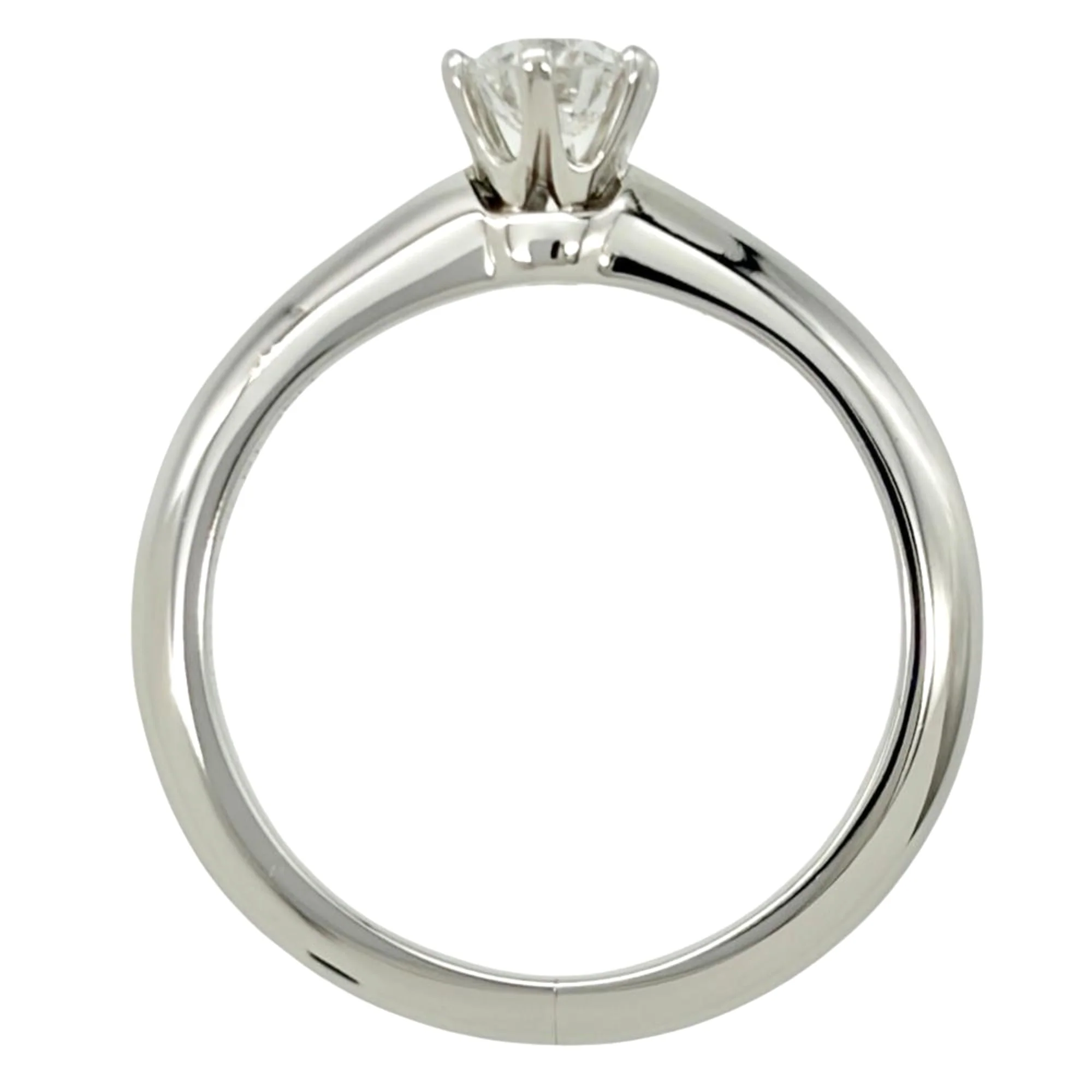 Band Ring Platinum with Diamond - Image 2