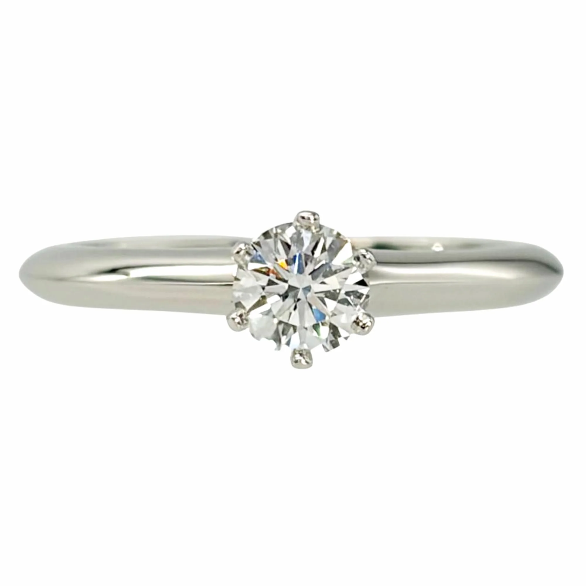 Band Ring Platinum with Diamond - Image 3