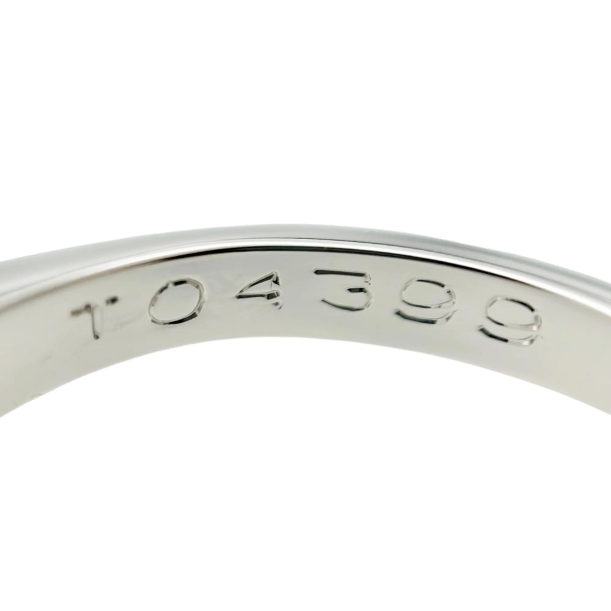 Band Ring Platinum with Diamond - Image 8