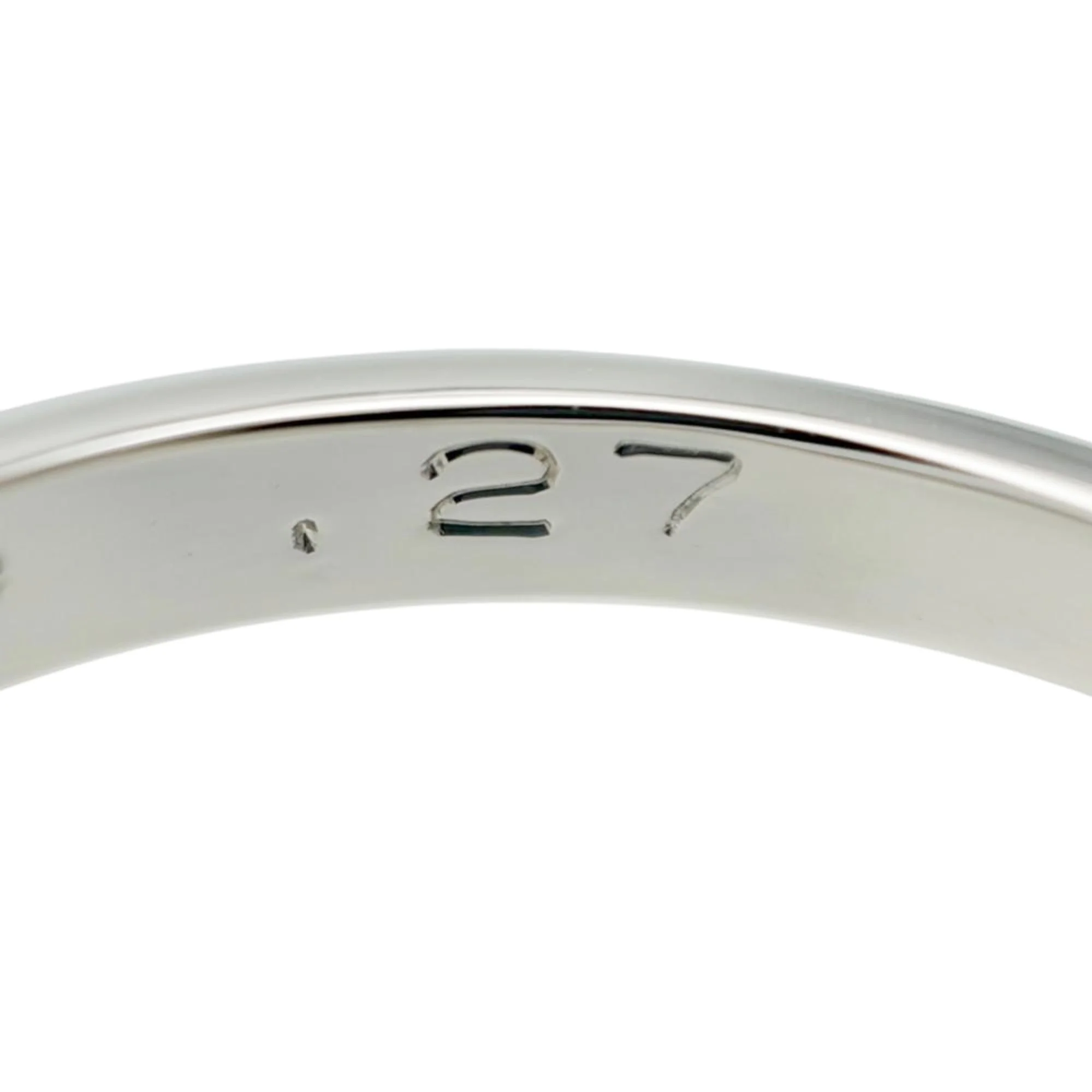 Band Ring Platinum with Diamond - Image 9
