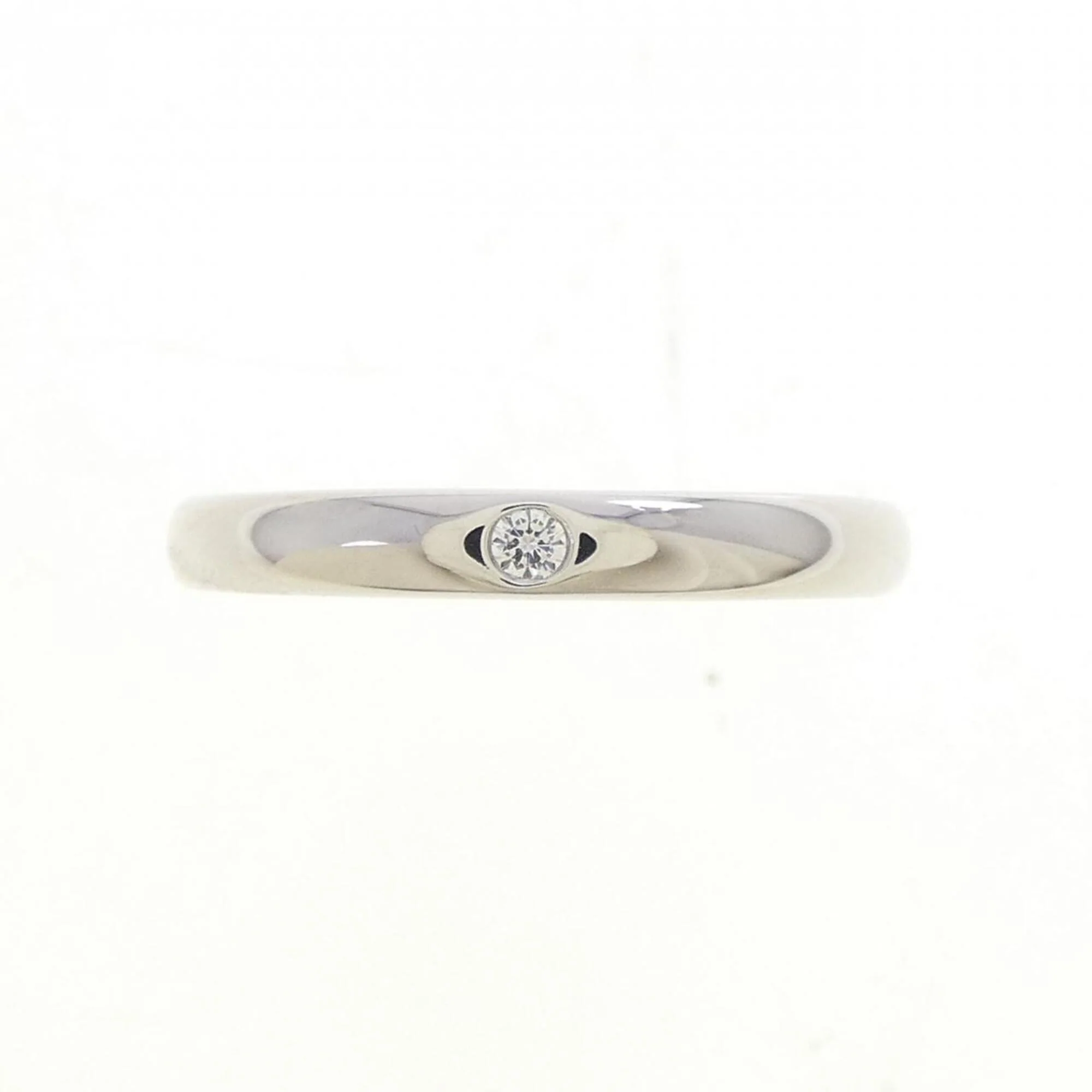 Band Ring Platinum with Diamond - Image 2