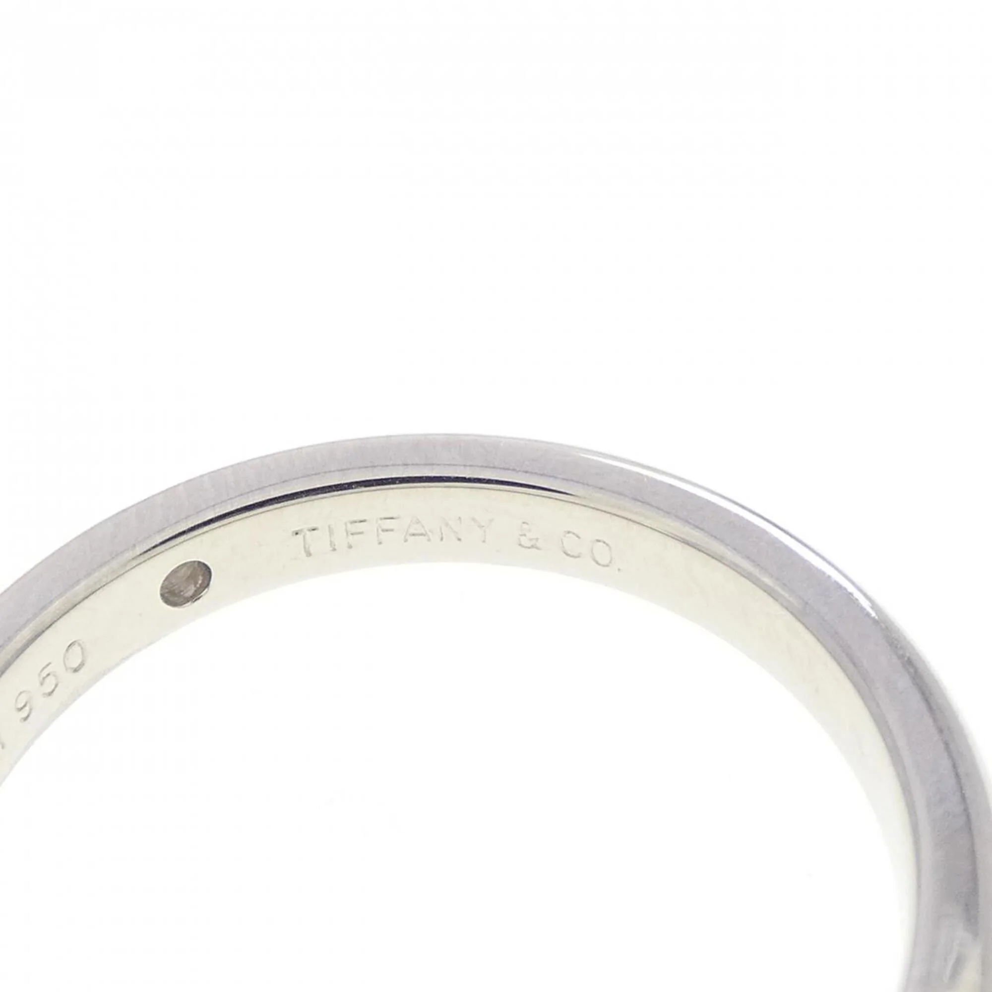 Band Ring Platinum with Diamond - Image 4
