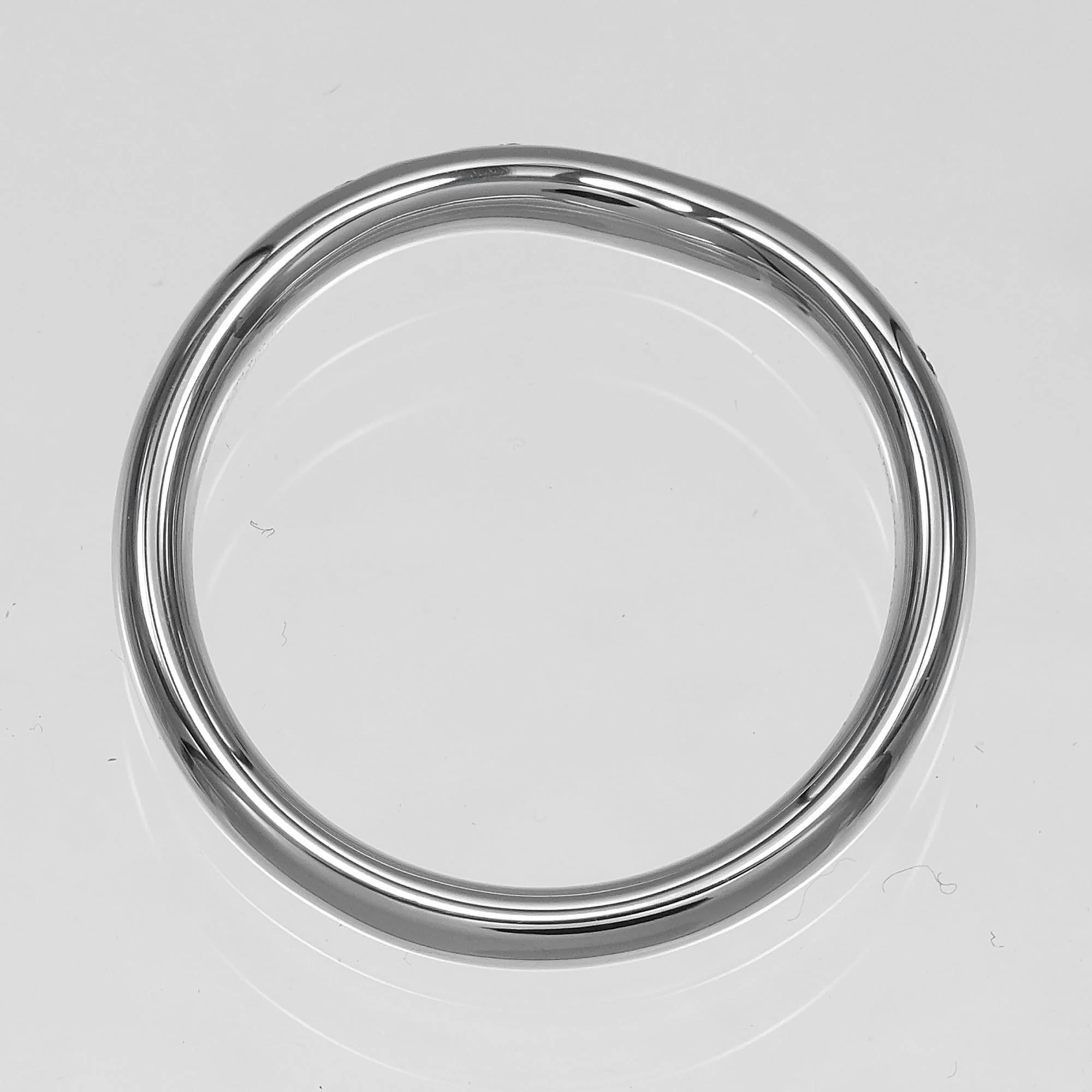 Band Ring Platinum with Diamond - Image 9
