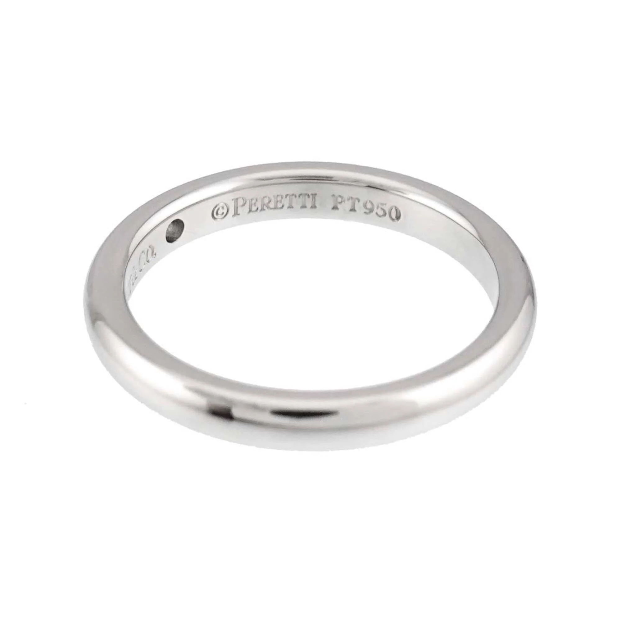 Band Ring Platinum with Diamond - Image 3