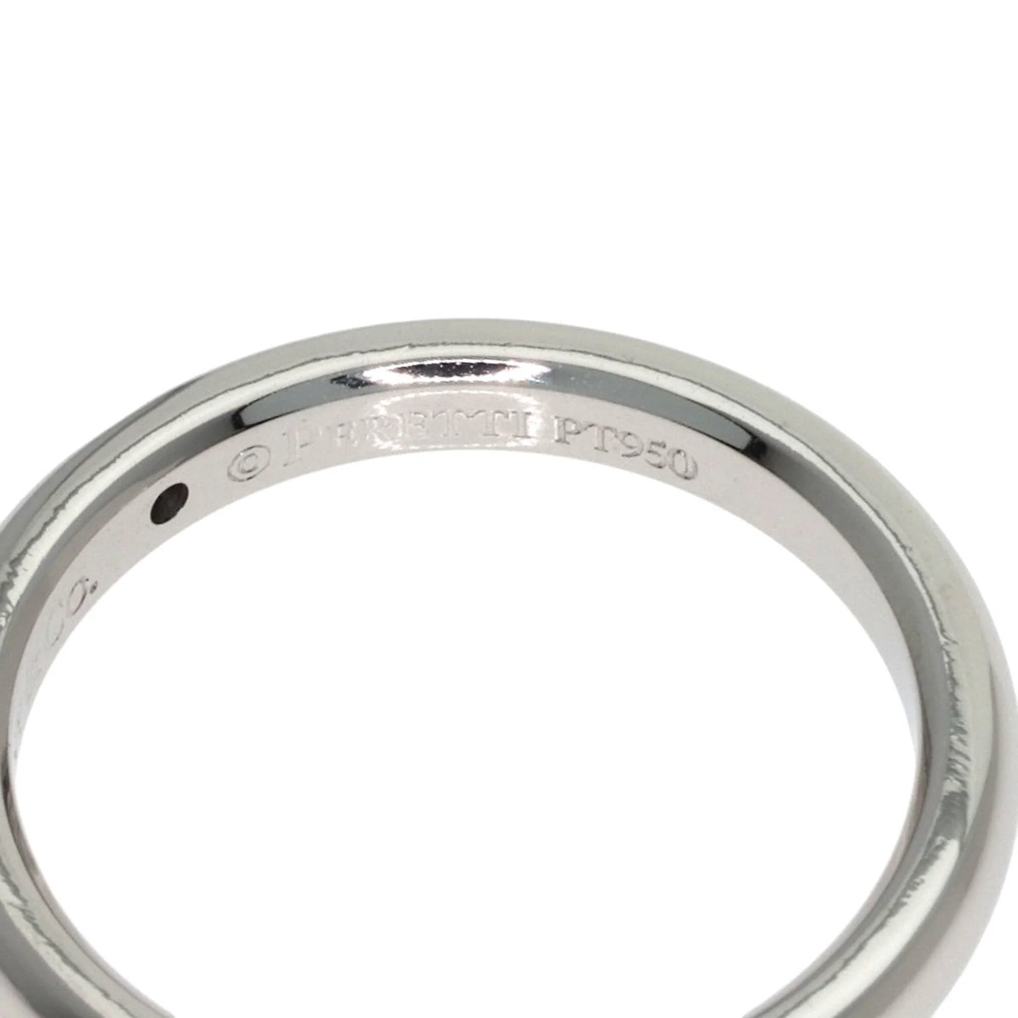 Band Ring Platinum with Diamond - Image 5