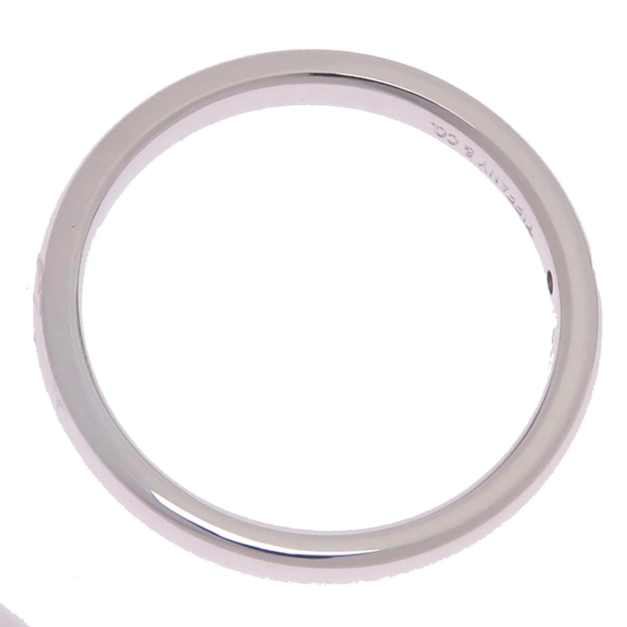 Band Ring Platinum with Diamond - Image 2