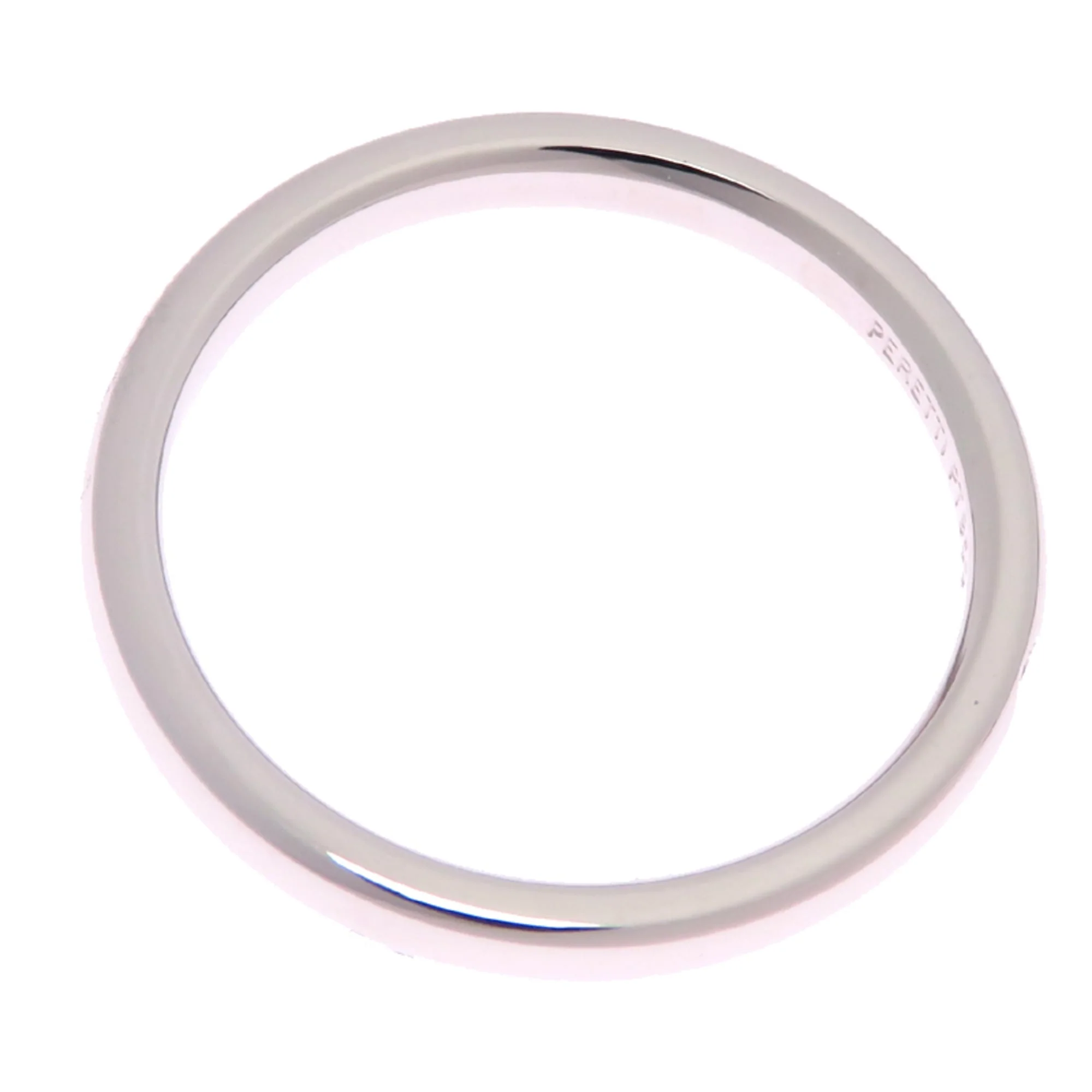 Band Ring Platinum with Diamond - Image 3