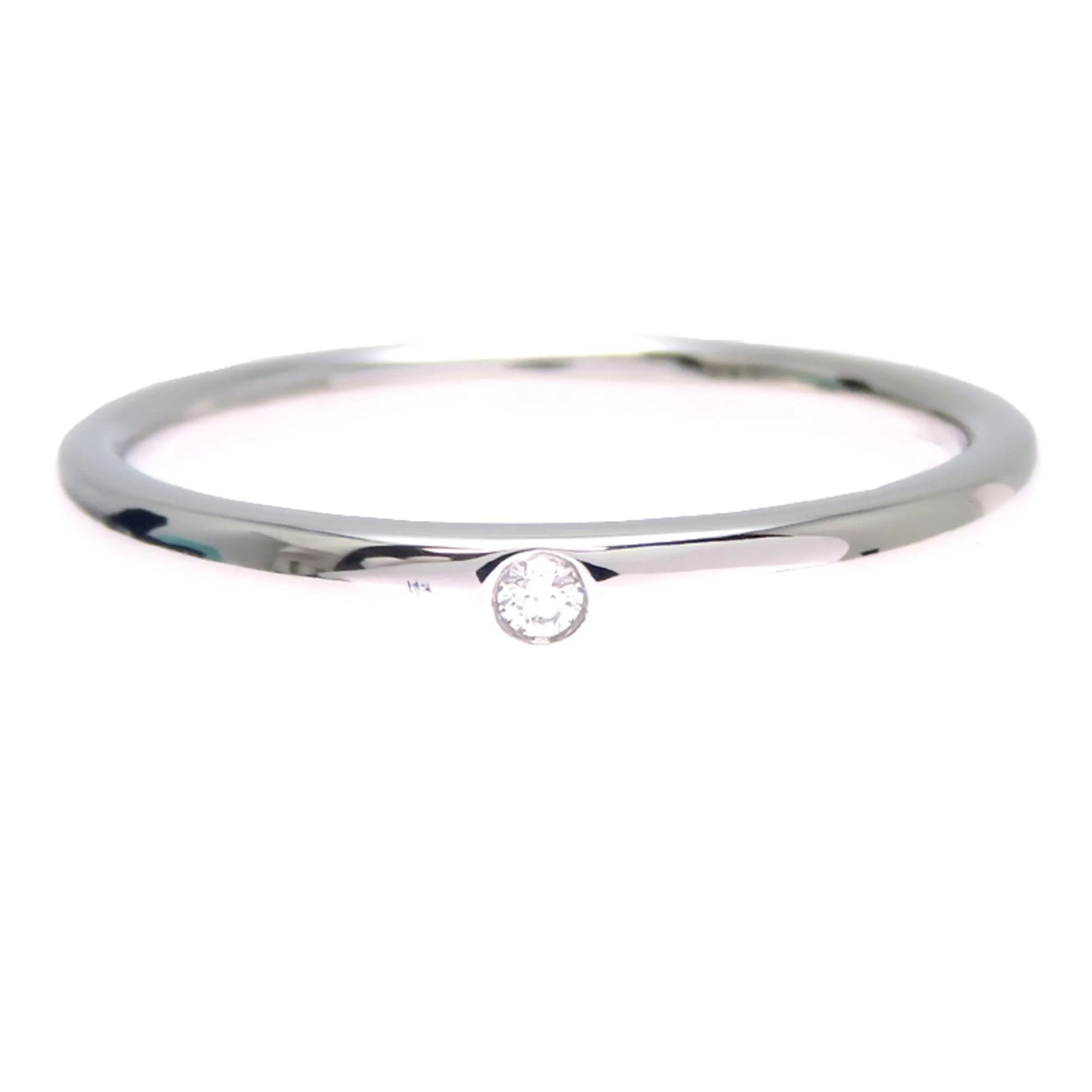Band Ring Platinum with Diamond - Image 4