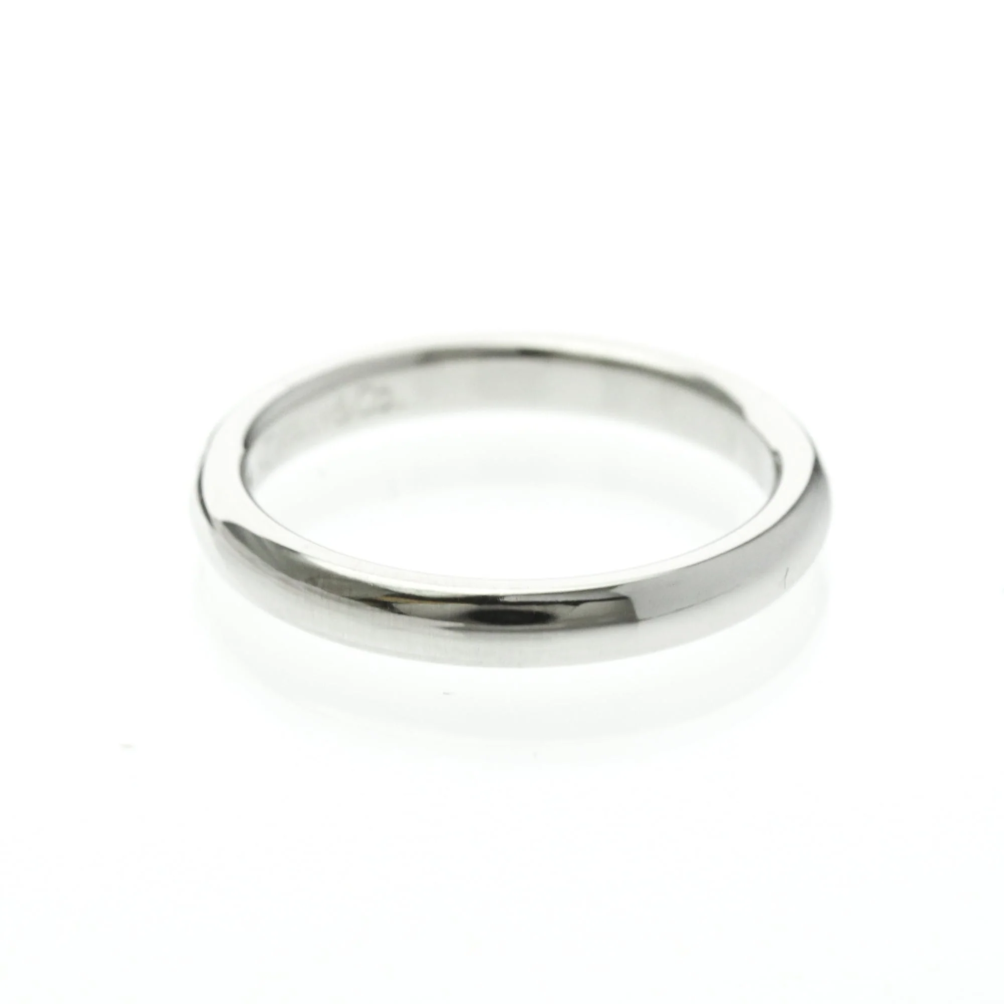 Band Ring Platinum with Diamond - Image 2