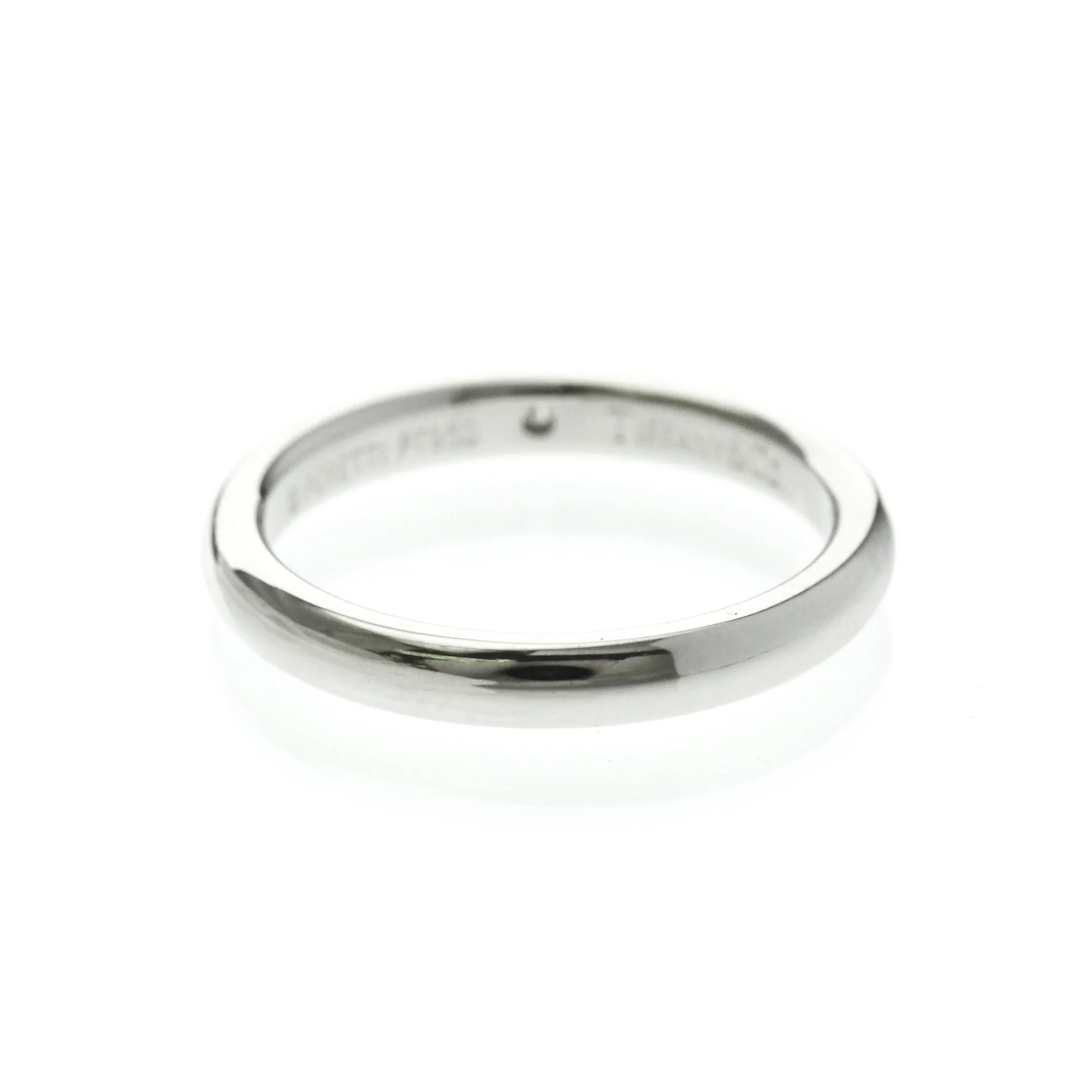 Band Ring Platinum with Diamond - Image 3