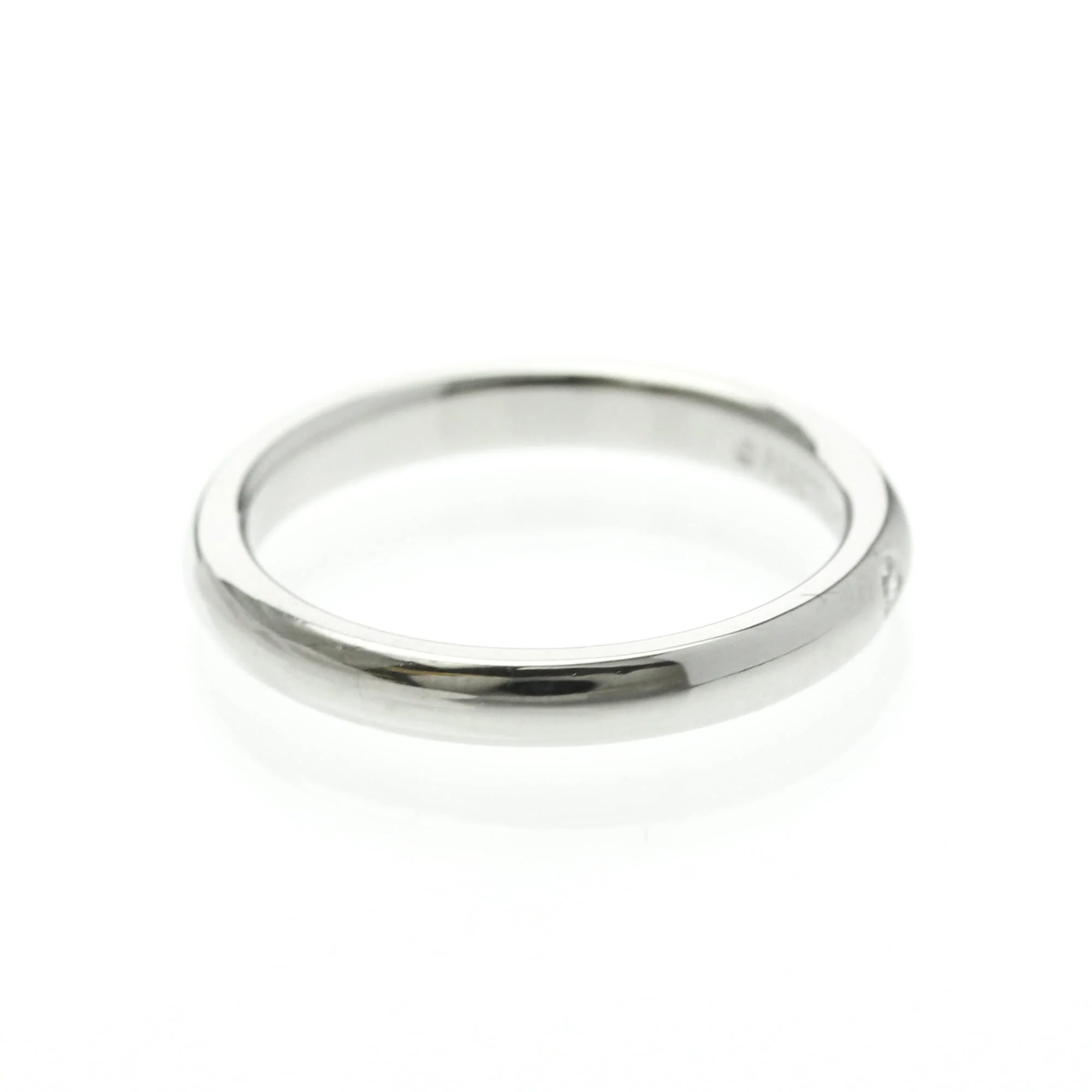 Band Ring Platinum with Diamond - Image 4