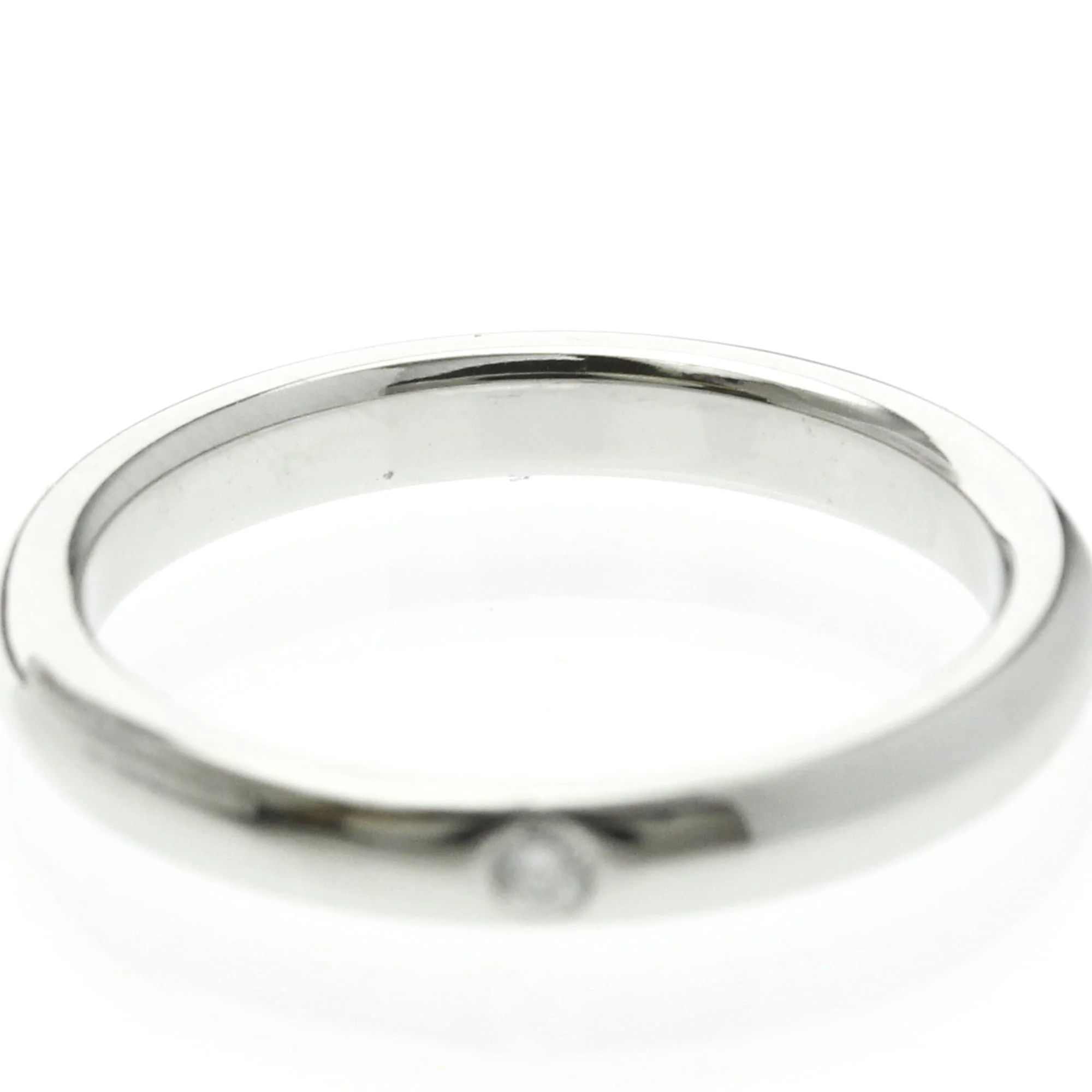 Band Ring Platinum with Diamond - Image 5