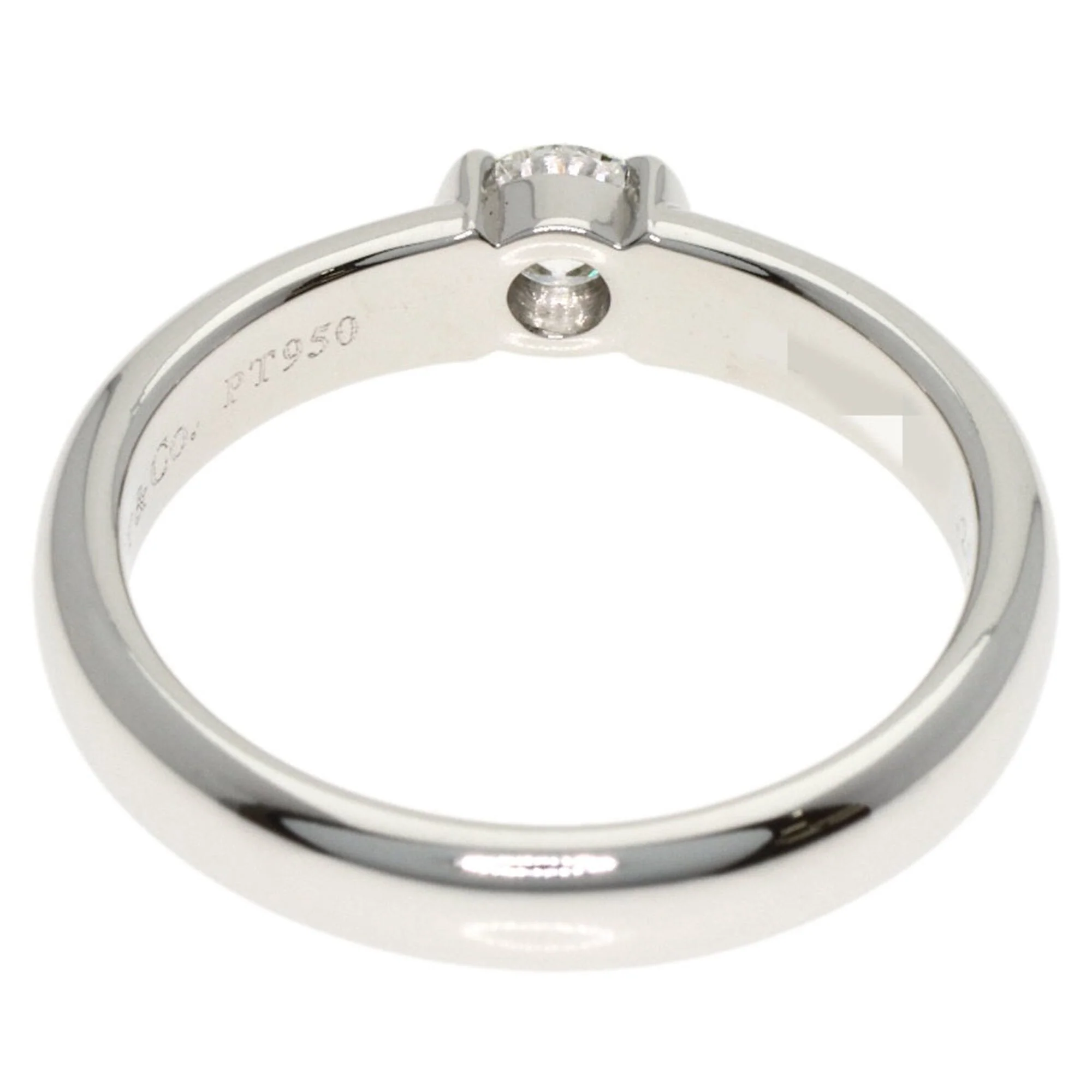 Band Ring Platinum with Diamond - Image 4