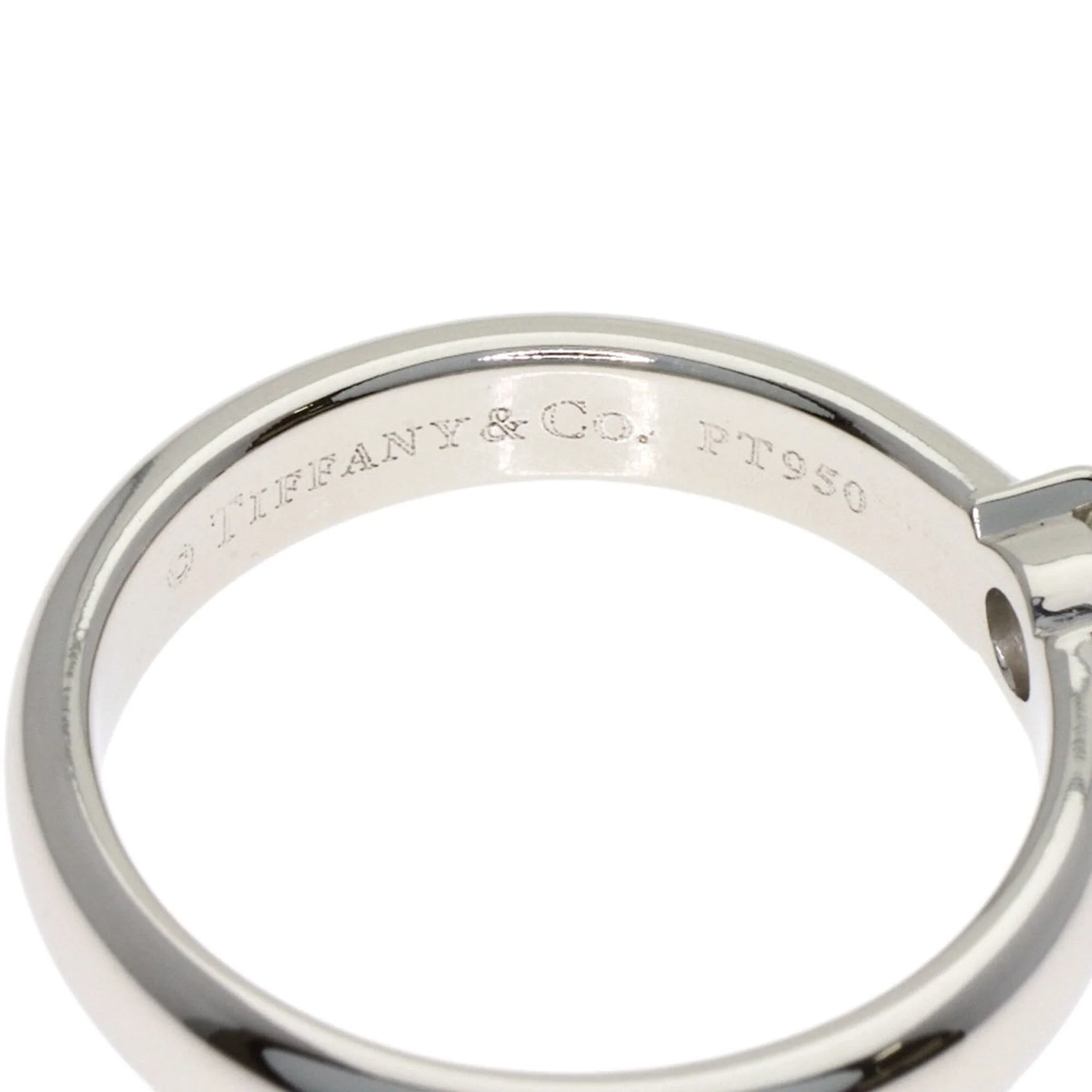 Band Ring Platinum with Diamond - Image 5
