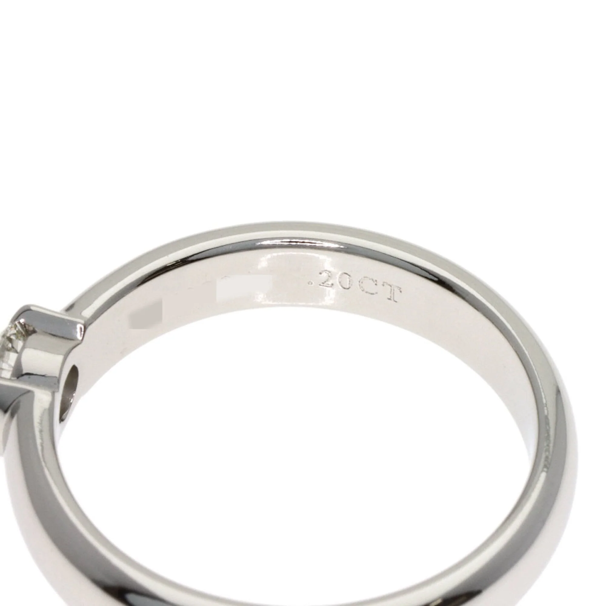 Band Ring Platinum with Diamond - Image 6