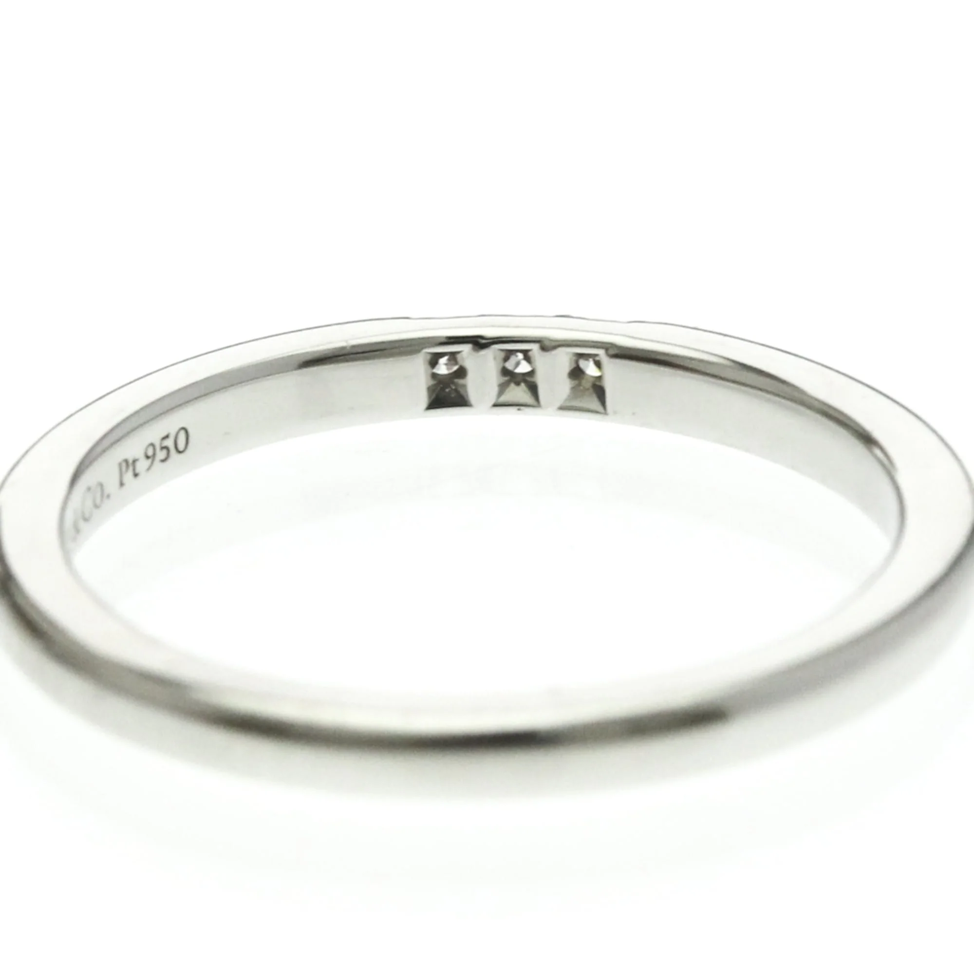 Band Ring Platinum with Diamond - Image 7