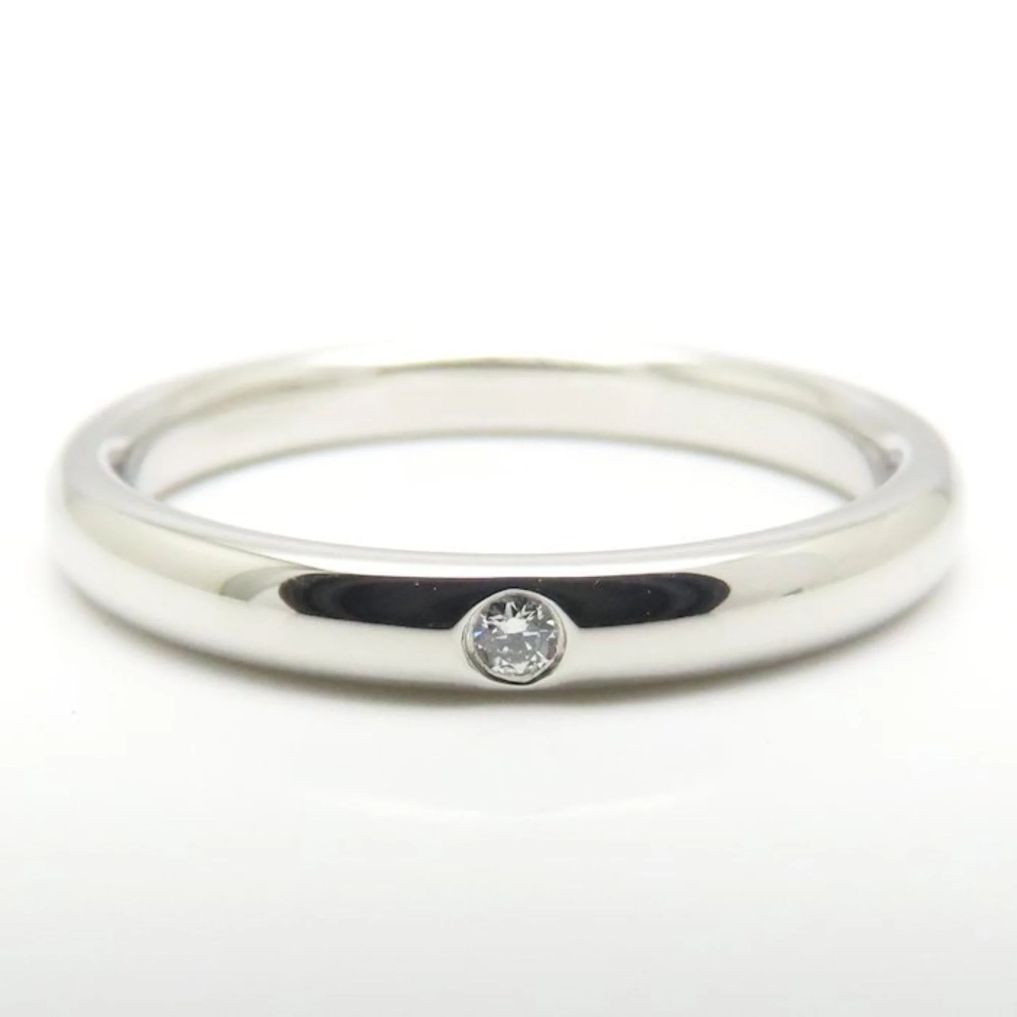 Band Ring Platinum With Diamond - Image 4