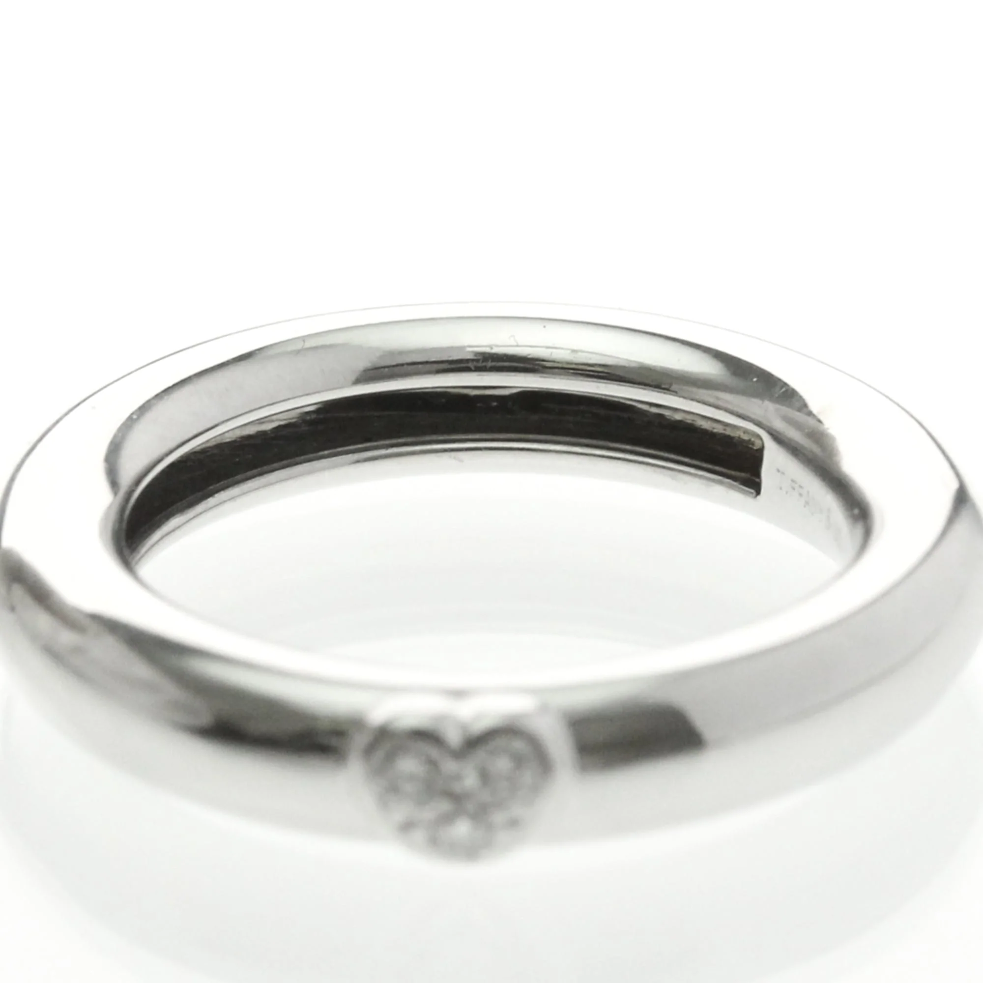 Band Ring Platinum with Diamond - Image 5