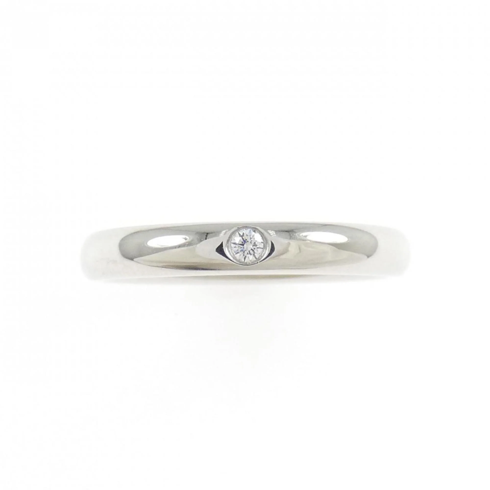 Band Ring Platinum with Diamond - Image 2