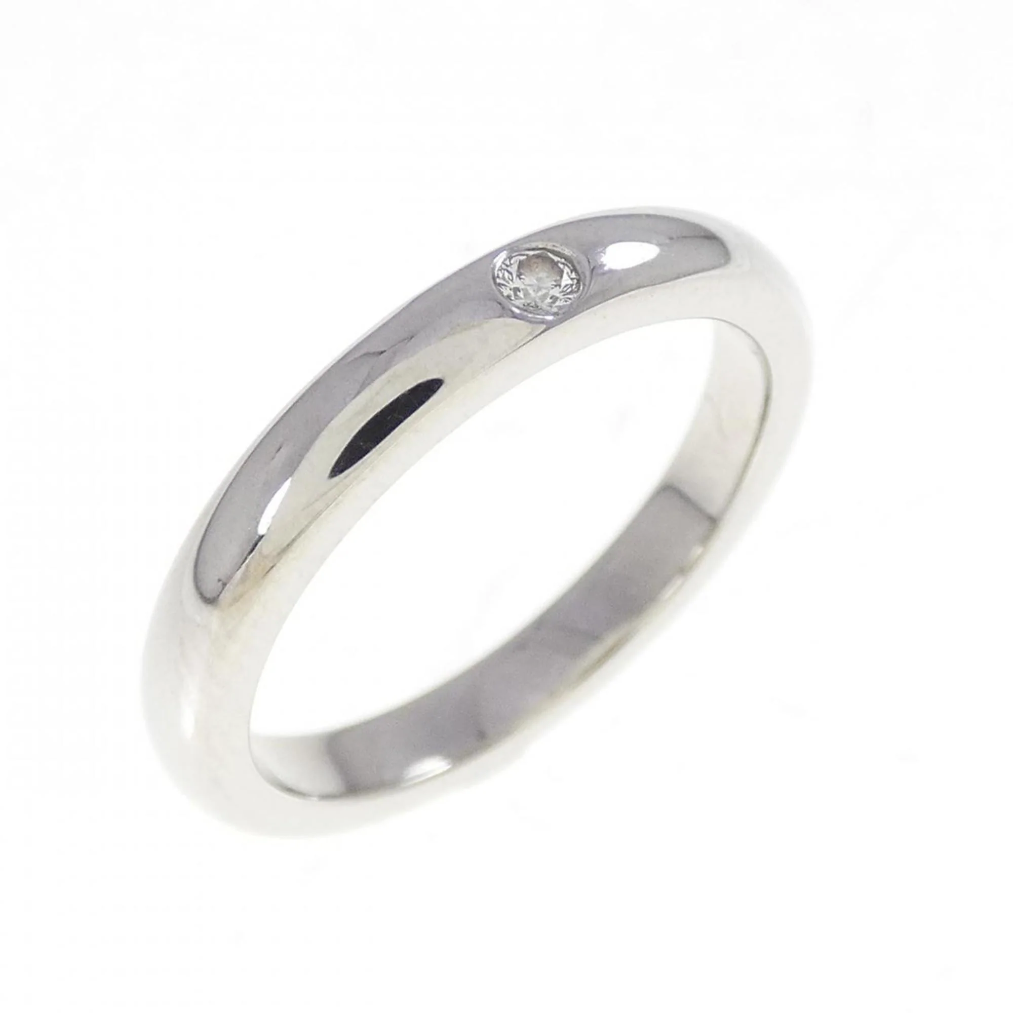 Band Ring Platinum With Diamond
