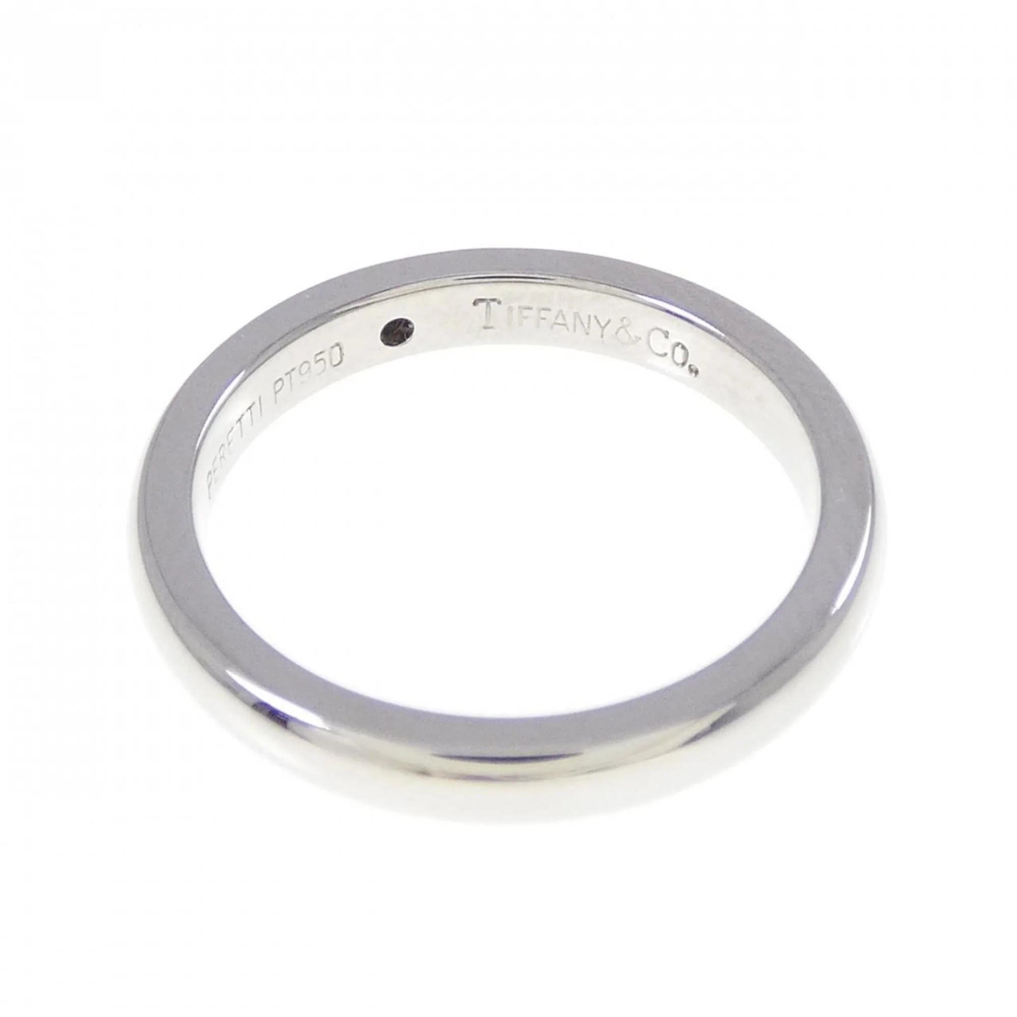 Band Ring Platinum With Diamond - Image 3