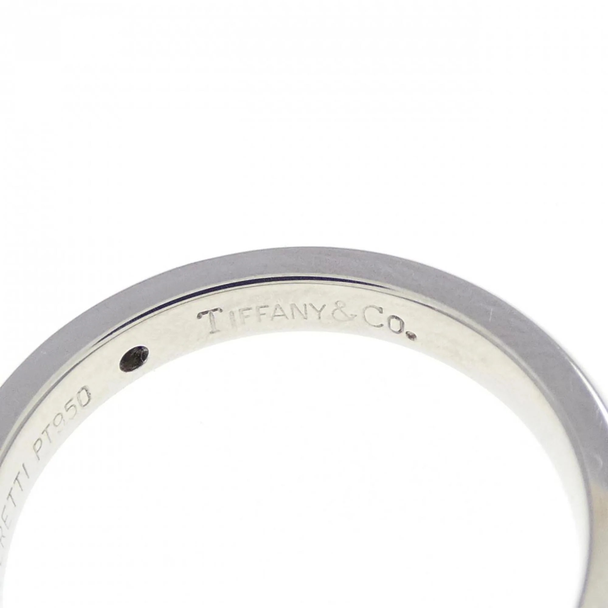 Band Ring Platinum With Diamond - Image 4