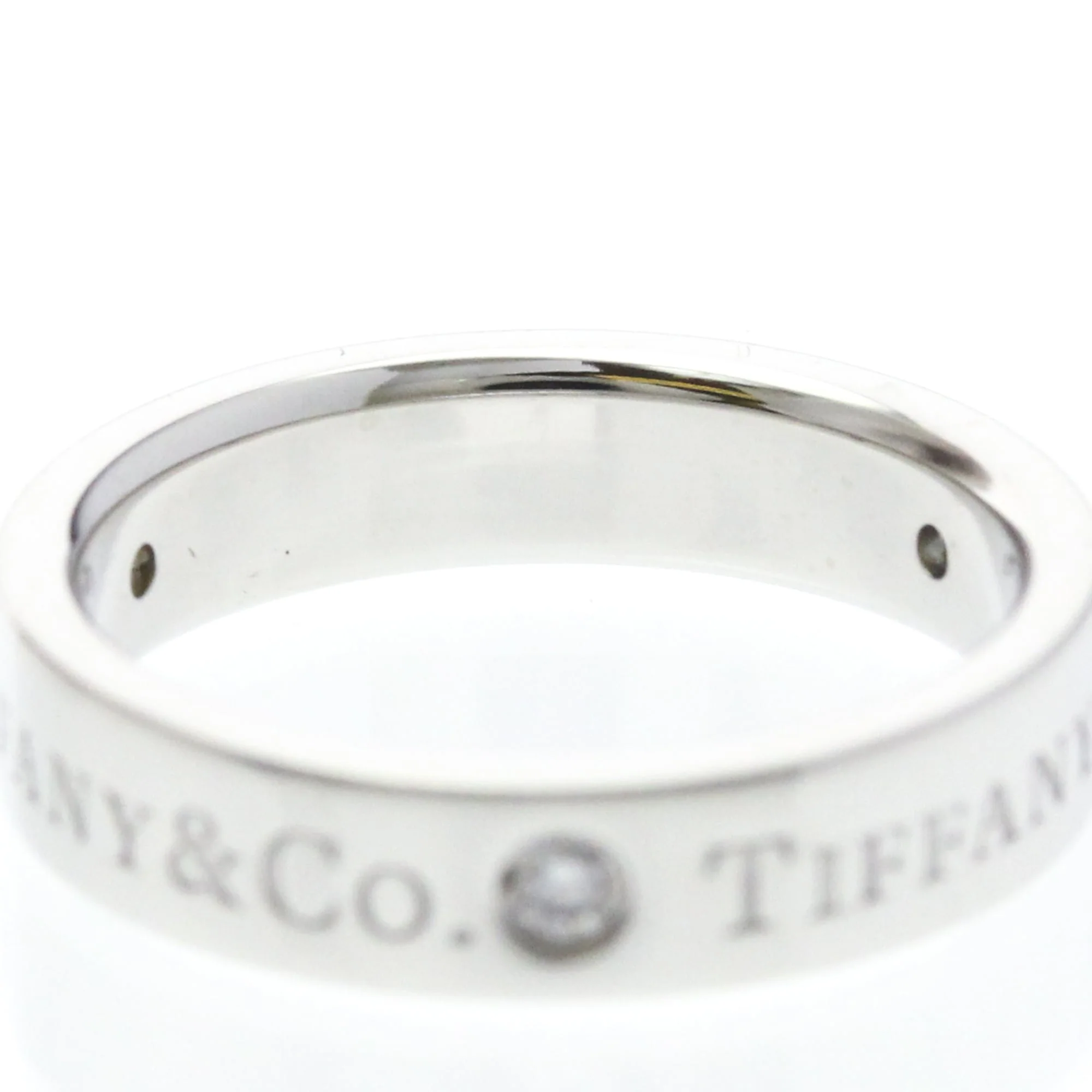 Band Ring Platinum With Diamond - Image 6