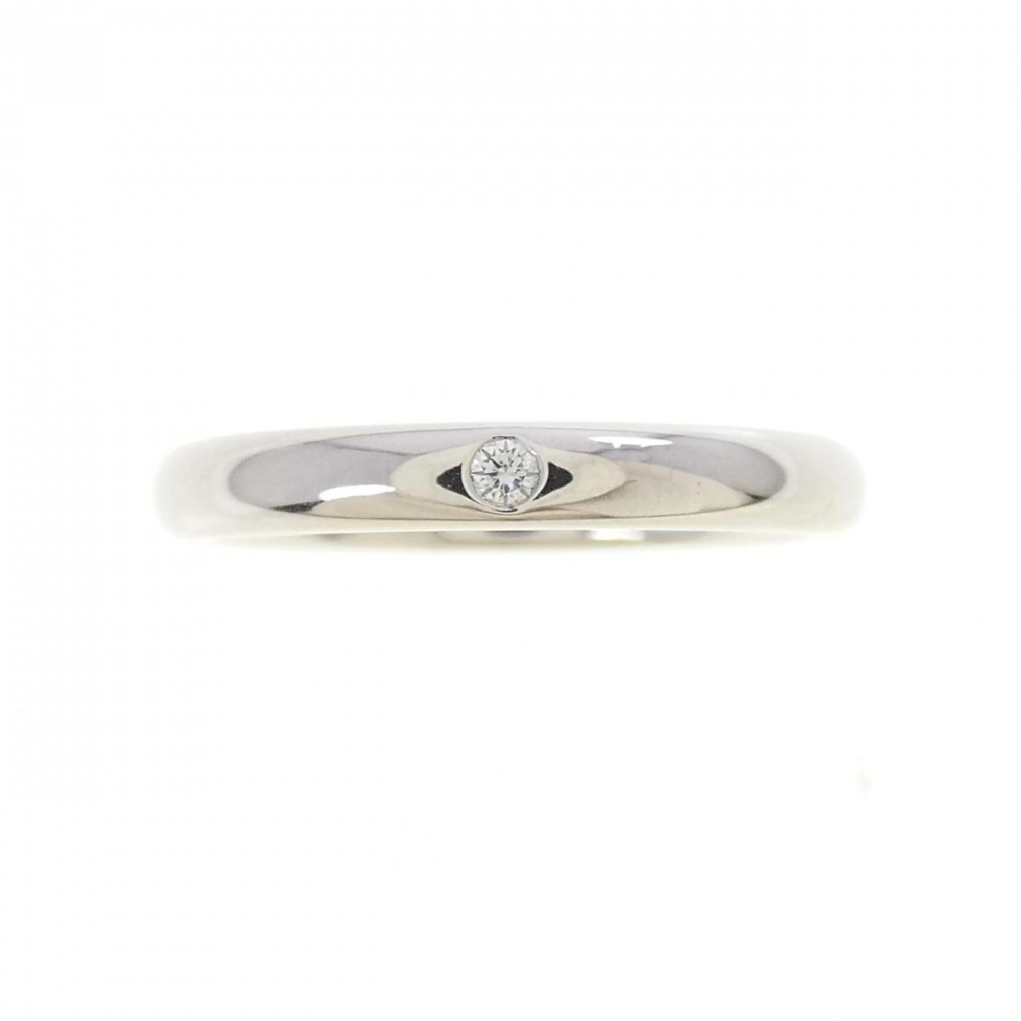 Band Ring Platinum with Diamond - Image 2