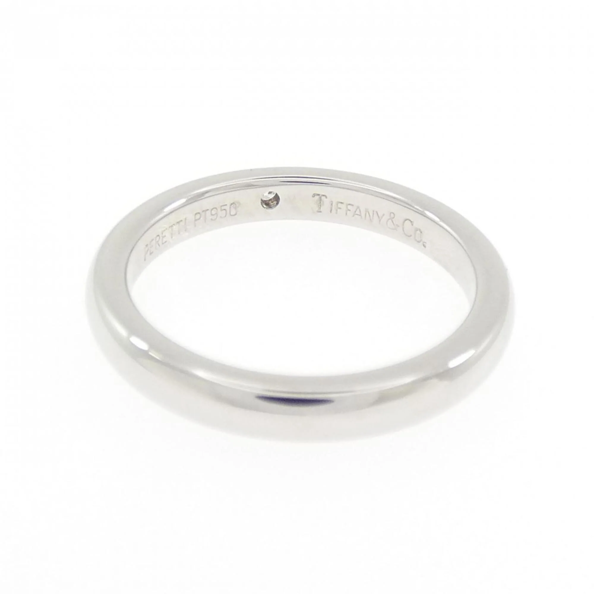 Band Ring Platinum with Diamond - Image 3