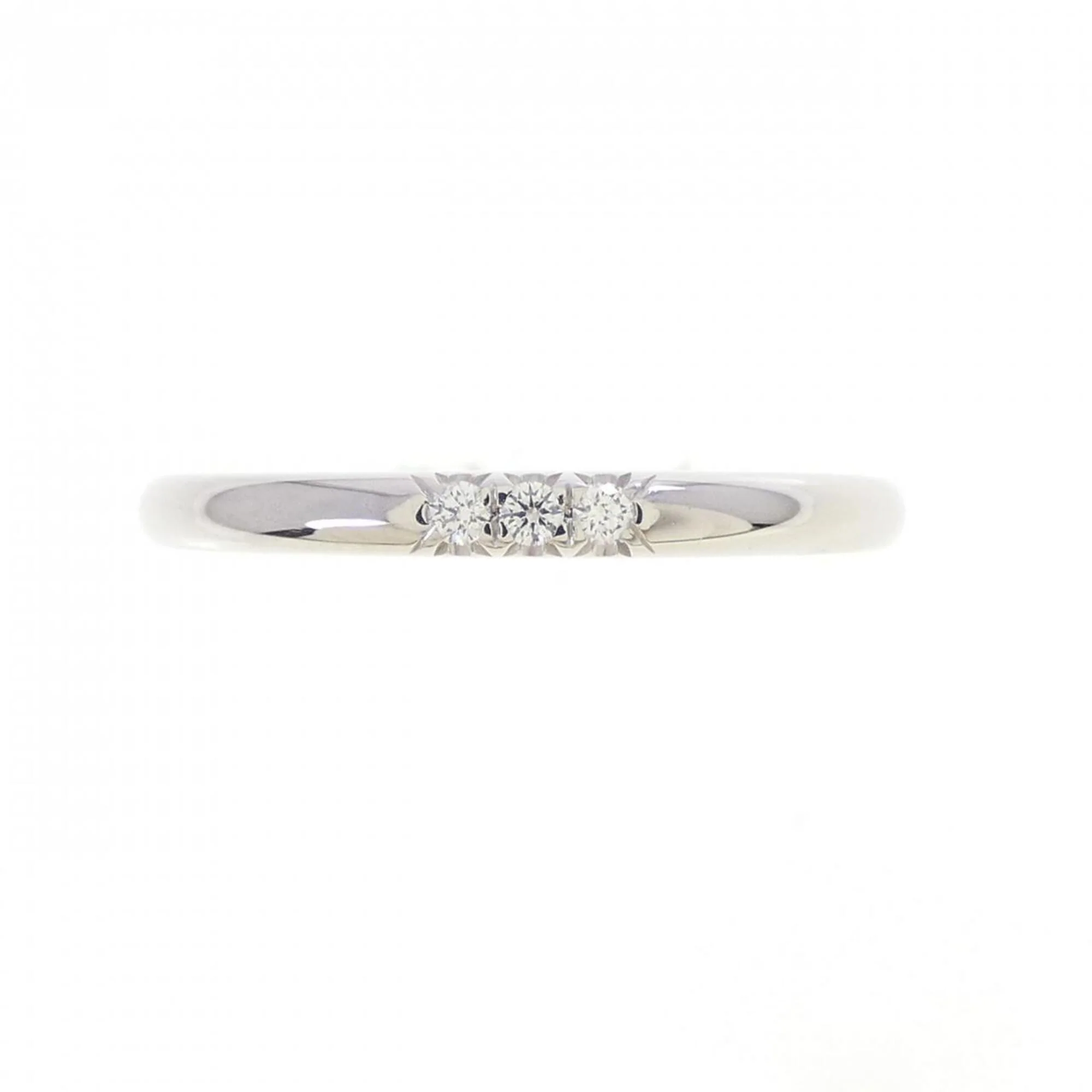 Band Ring Platinum With Diamond - Image 2